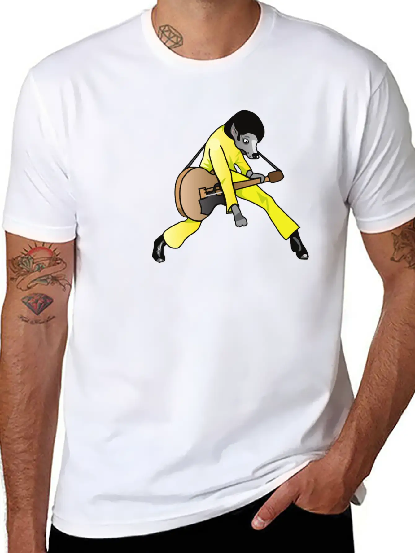Dog536 Unisex Short Sleeve Soft Cotton T-Shirt – Casual Everyday Wear
