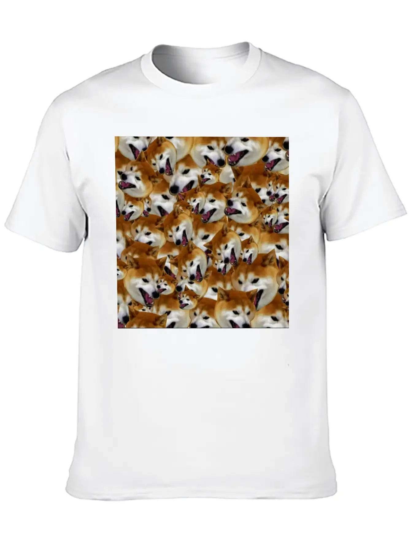 Doge Laugh Unisex Casual T-Shirt – Clean Design For Daily Comfort