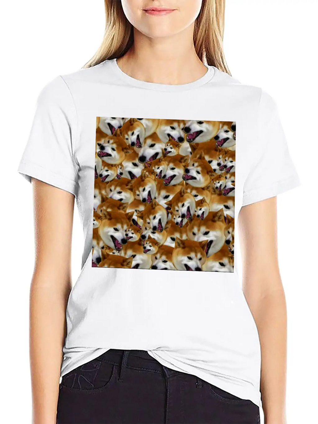 Doge Laugh Unisex Casual T-Shirt – Clean Design For Daily Comfort
