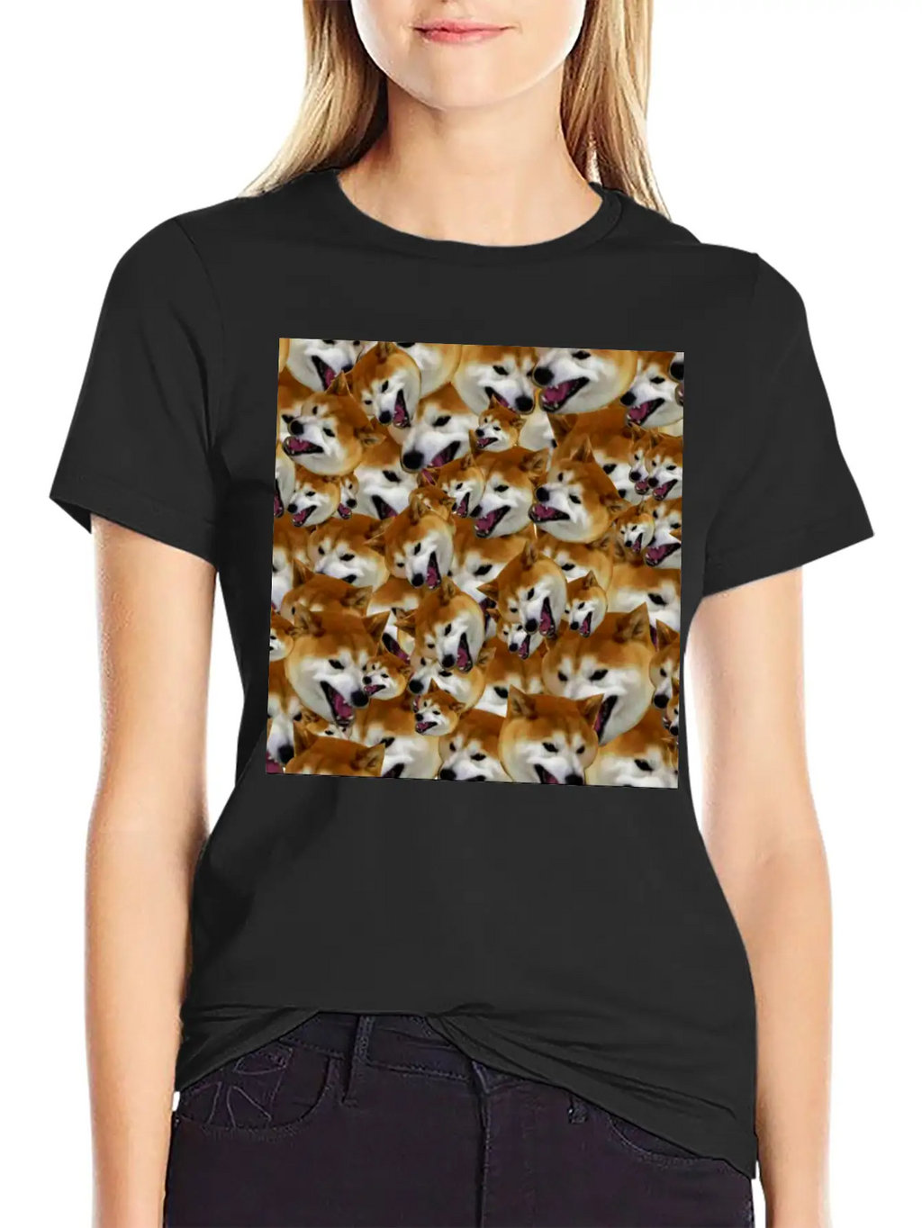 Doge Laugh Unisex Casual T-Shirt – Clean Design For Daily Comfort