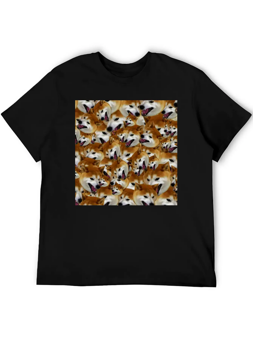 Doge Laugh Unisex Casual T-Shirt – Clean Design For Daily Comfort