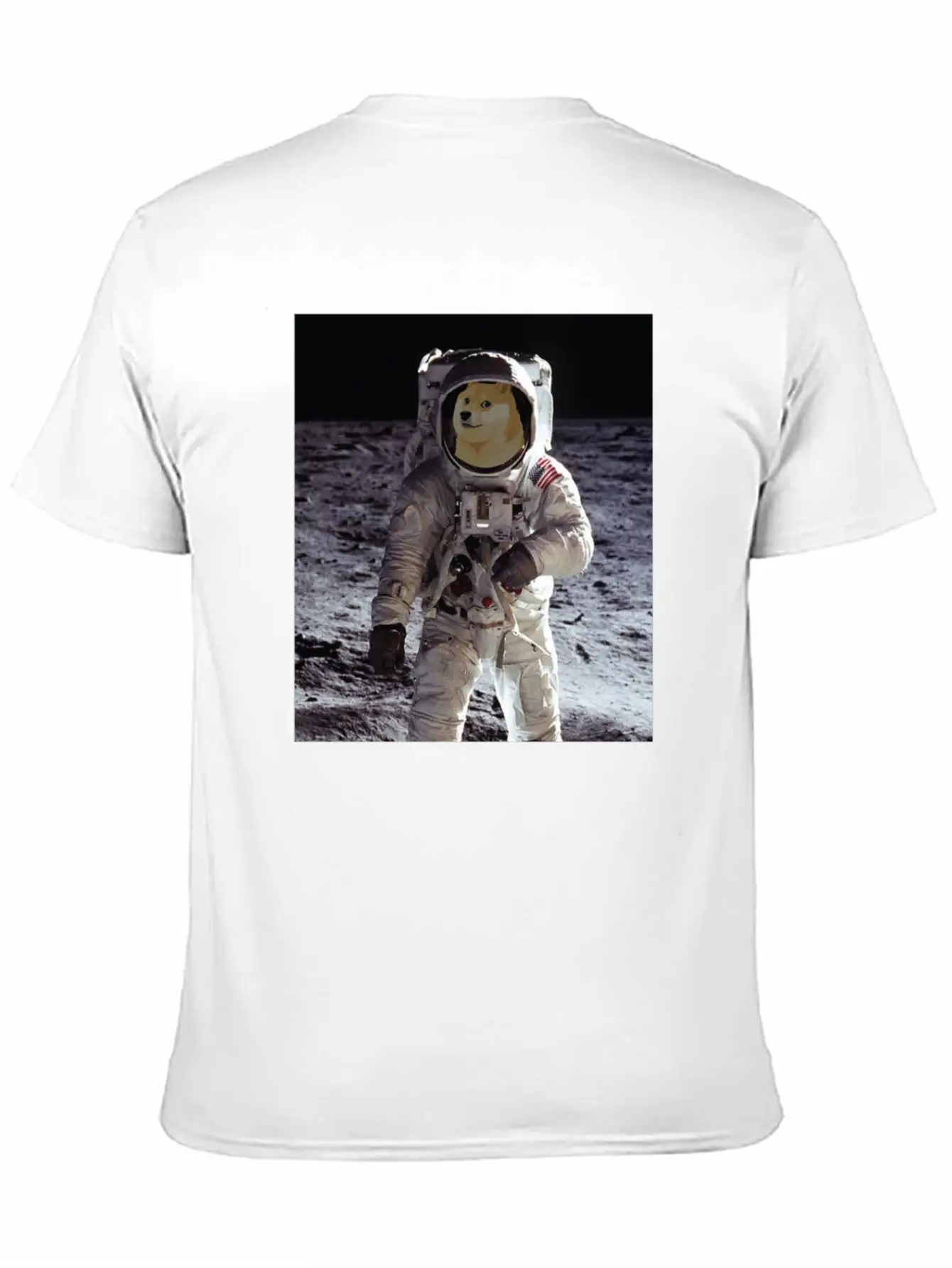 Dogecoin Cool Astronaut - Blockchain Crypto Unisex Casual T-Shirt – Clean Design For Daily Comfort