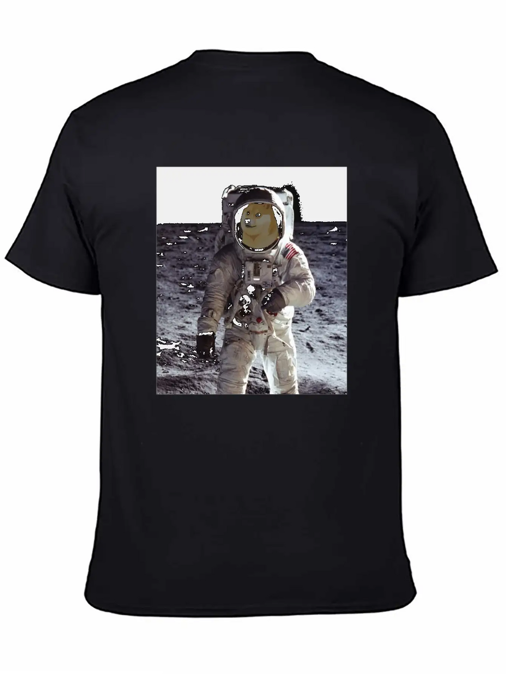 Dogecoin Cool Astronaut - Blockchain Crypto Unisex Casual T-Shirt – Clean Design For Daily Comfort