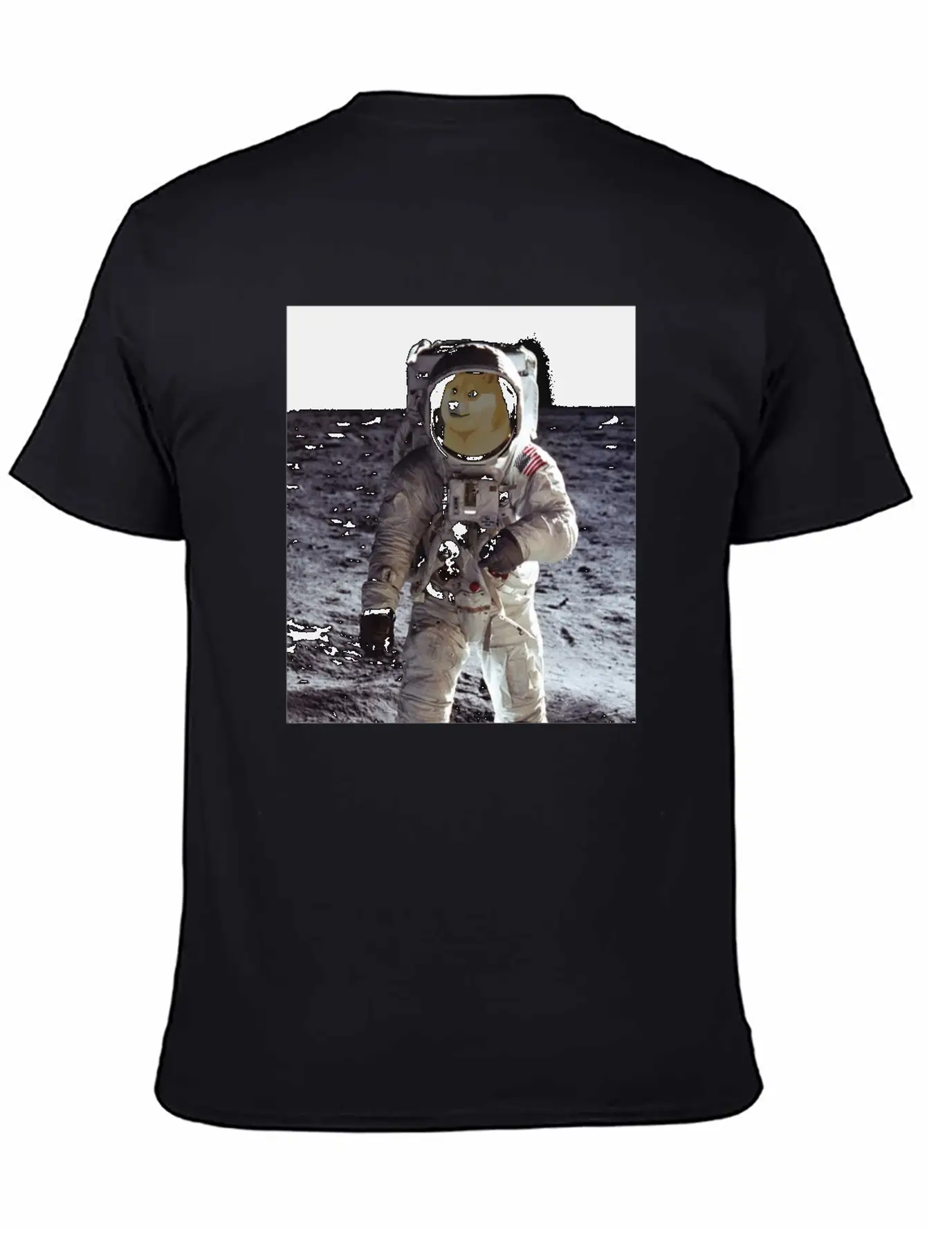 Dogecoin Cool Astronaut - Blockchain Crypto Unisex Casual T-Shirt – Clean Design For Daily Comfort