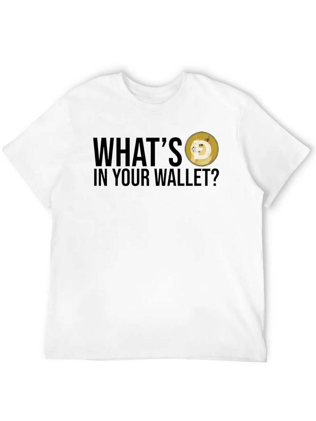 Dogecoin DOGE HODL Cryptocurrency Breathable Soft Cotton T-Shirt – Timeless Casual Look