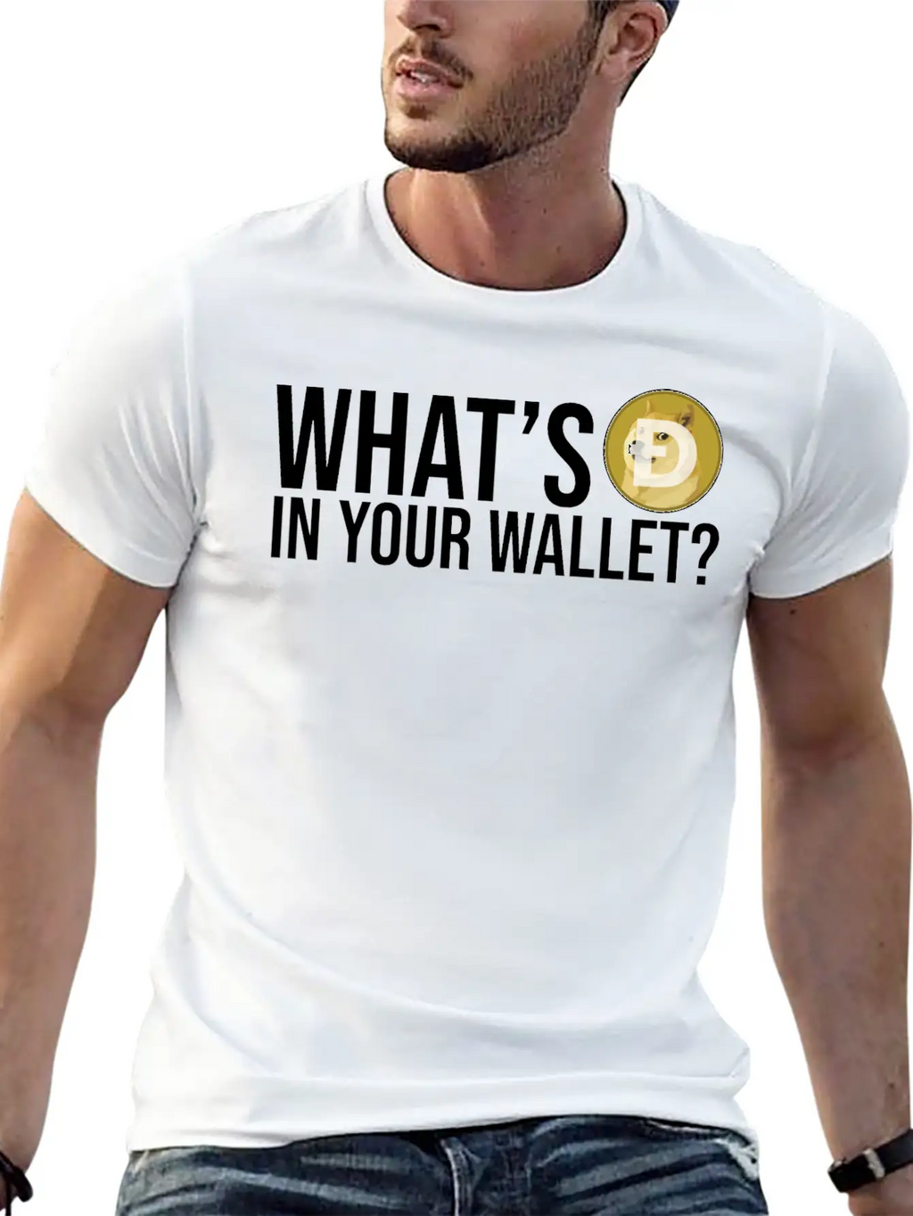 Dogecoin DOGE HODL Cryptocurrency Breathable Soft Cotton T-Shirt – Timeless Casual Look