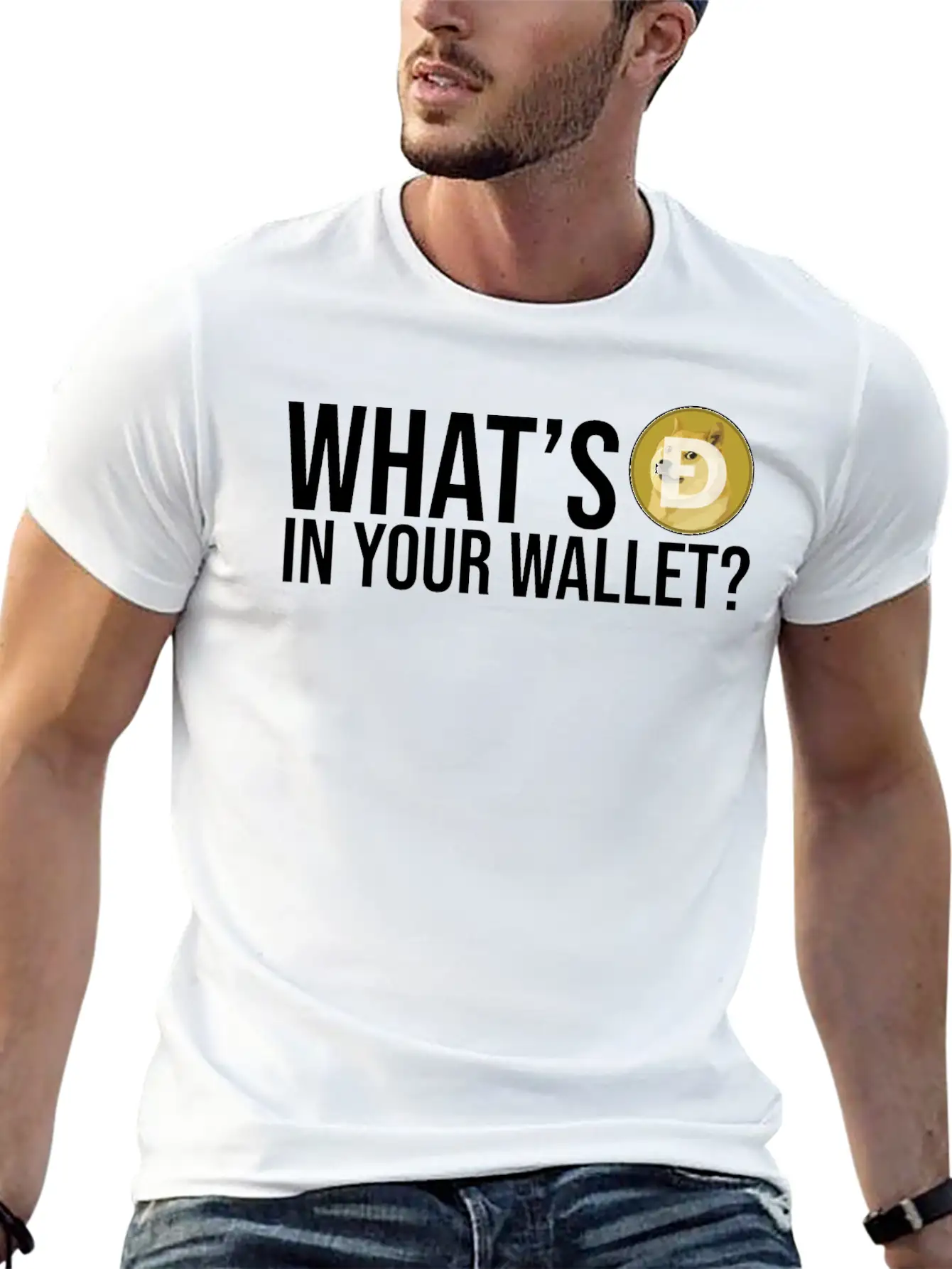Dogecoin DOGE HODL Cryptocurrency Breathable Soft Cotton T-Shirt – Timeless Casual Look
