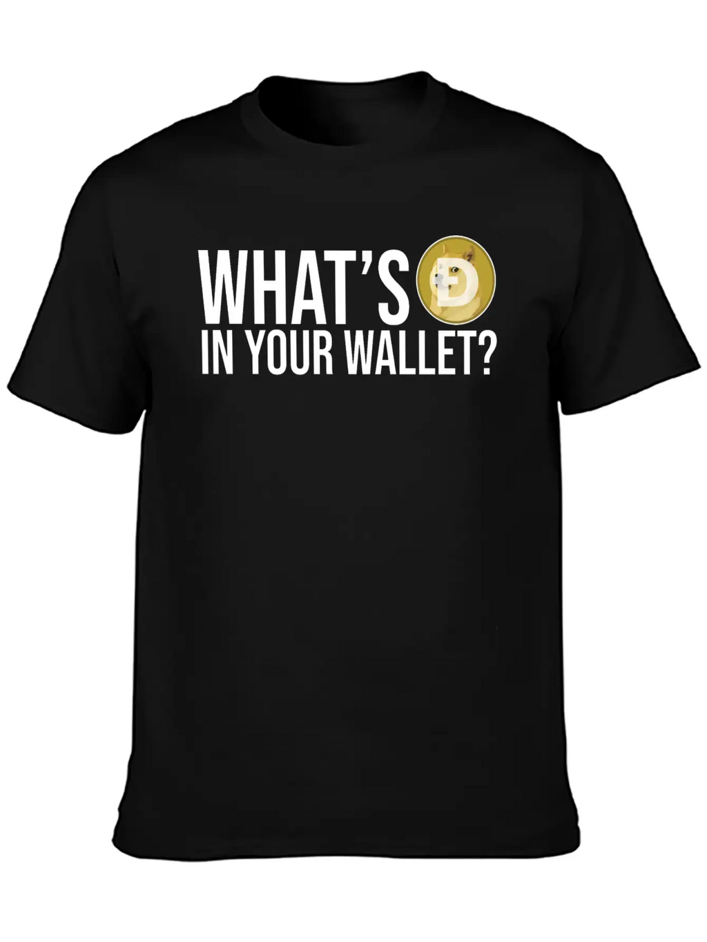 Dogecoin DOGE HODL Cryptocurrency Breathable Soft Cotton T-Shirt – Timeless Casual Look