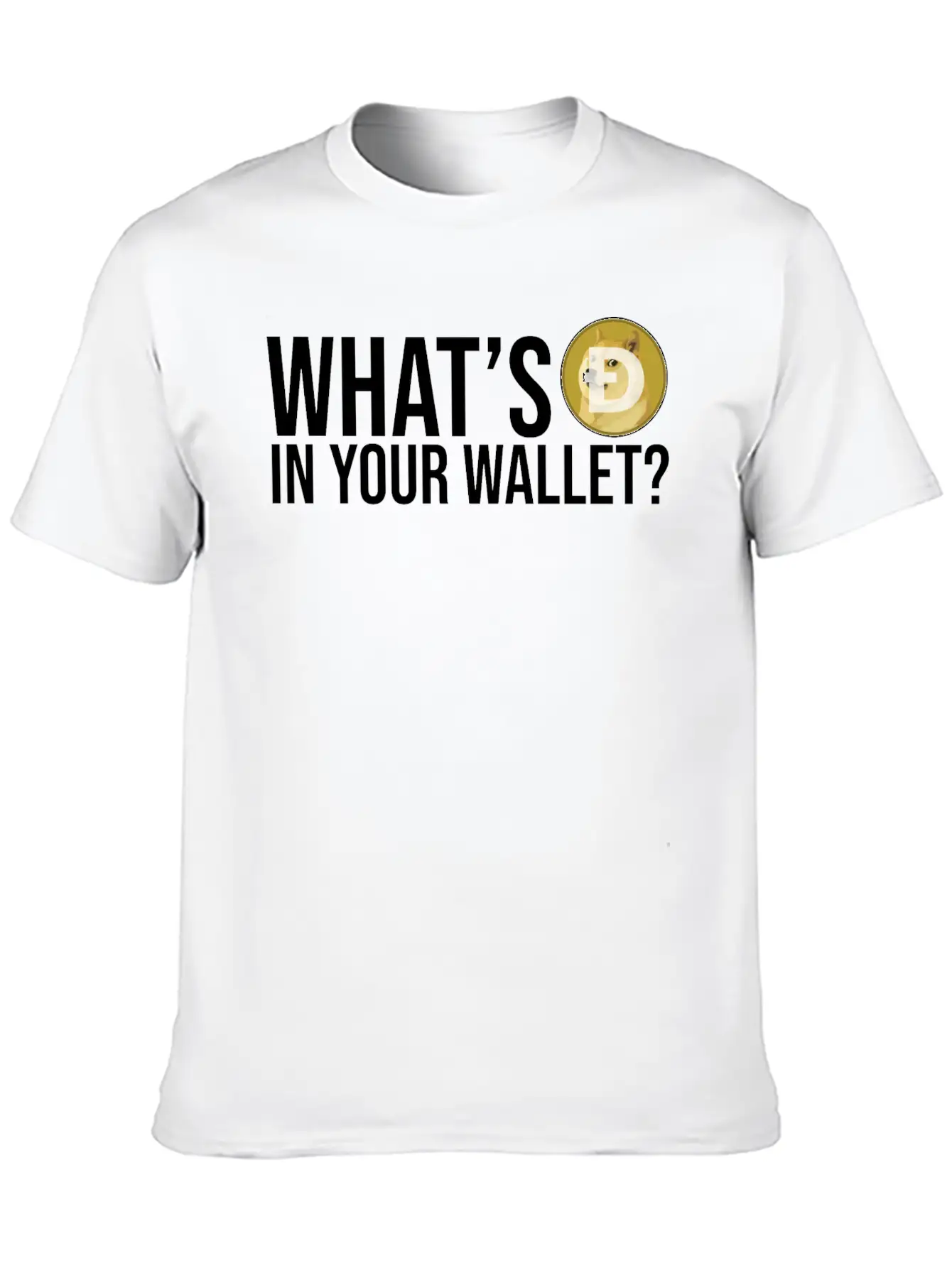 Dogecoin DOGE HODL Cryptocurrency Breathable Soft Cotton T-Shirt – Timeless Casual Look