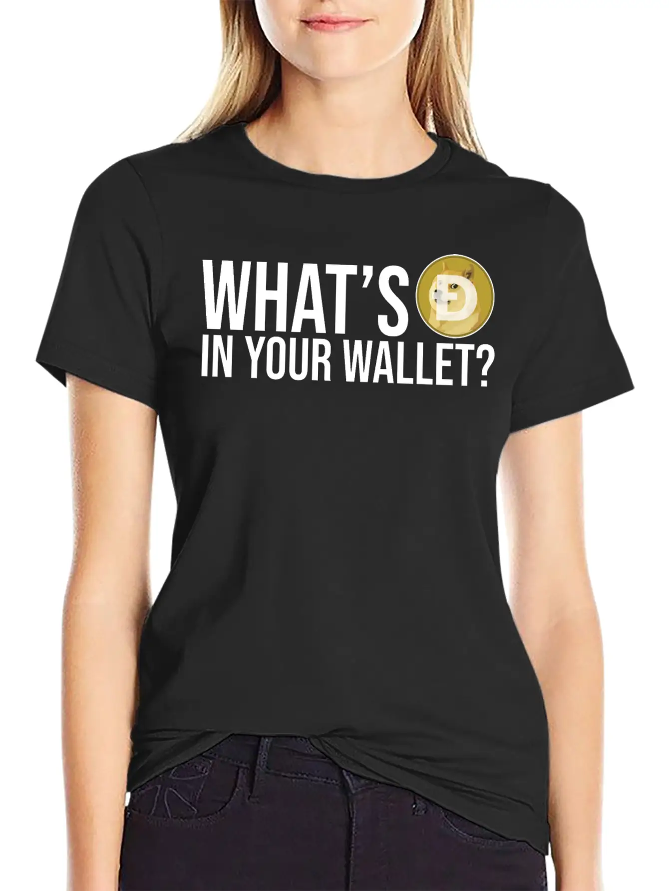 Dogecoin DOGE HODL Cryptocurrency Breathable Soft Cotton T-Shirt – Timeless Casual Look