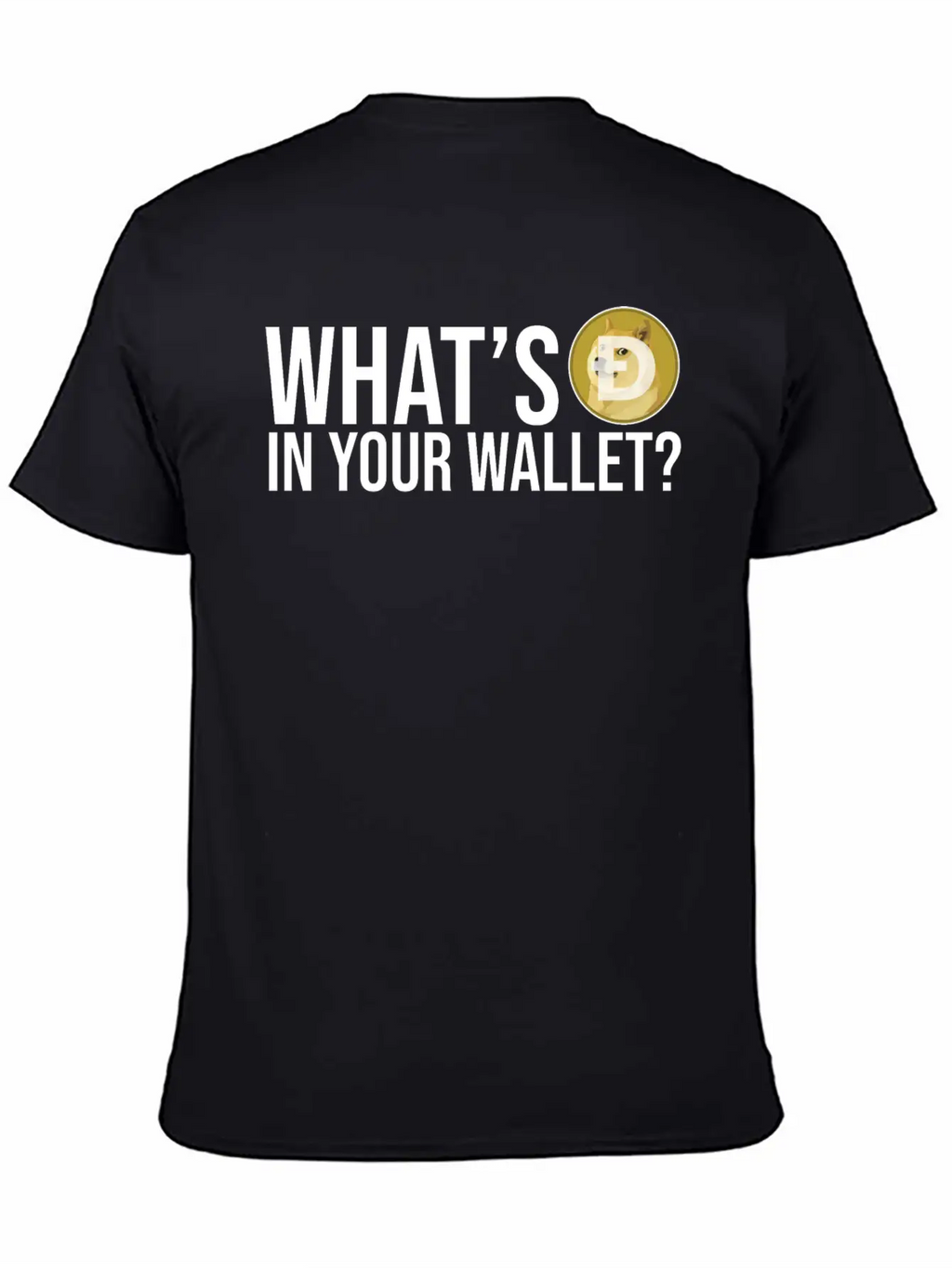 Dogecoin DOGE HODL Cryptocurrency Breathable Soft Cotton T-Shirt – Timeless Casual Look