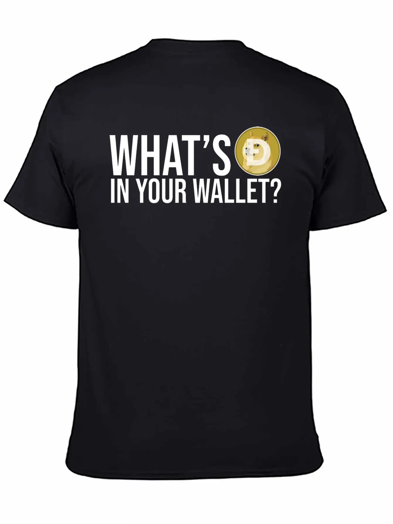 Dogecoin DOGE HODL Cryptocurrency Breathable Soft Cotton T-Shirt – Timeless Casual Look