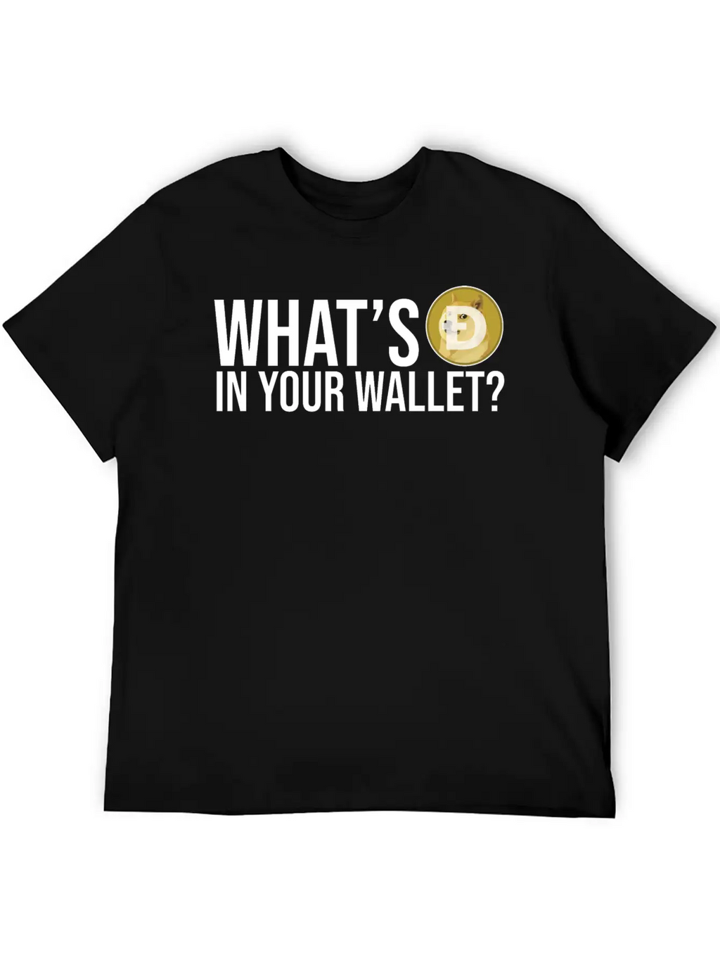 Dogecoin DOGE HODL Cryptocurrency Breathable Soft Cotton T-Shirt – Timeless Casual Look