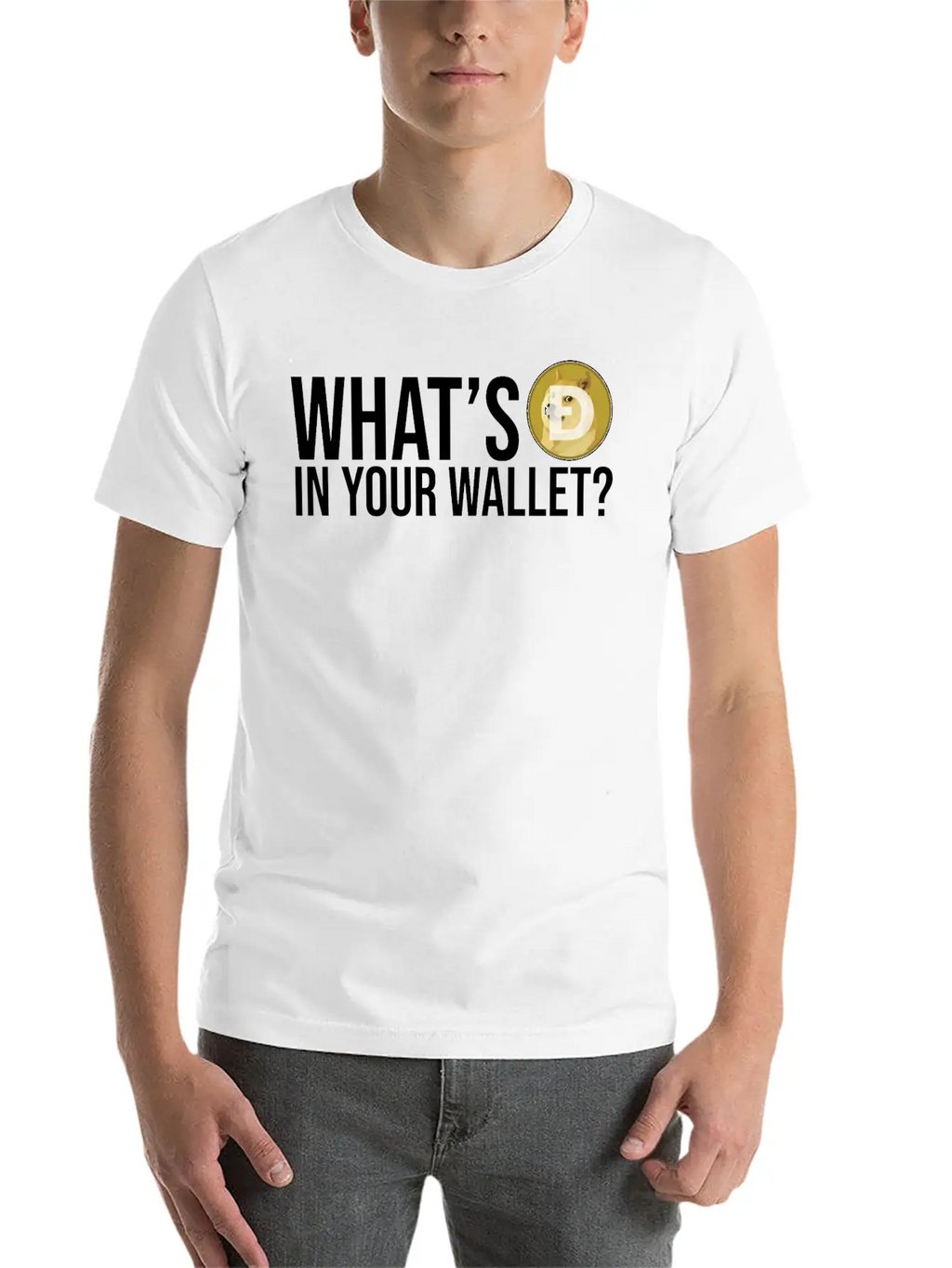 Dogecoin DOGE HODL Cryptocurrency Breathable Soft Cotton T-Shirt – Timeless Casual Look