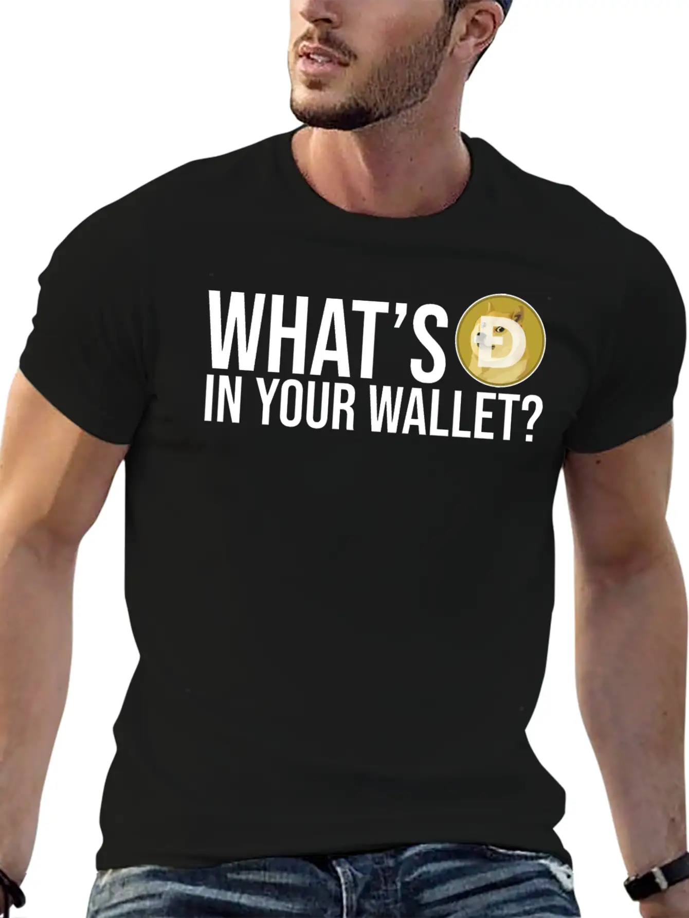 Dogecoin DOGE HODL Cryptocurrency Breathable Soft Cotton T-Shirt – Timeless Casual Look