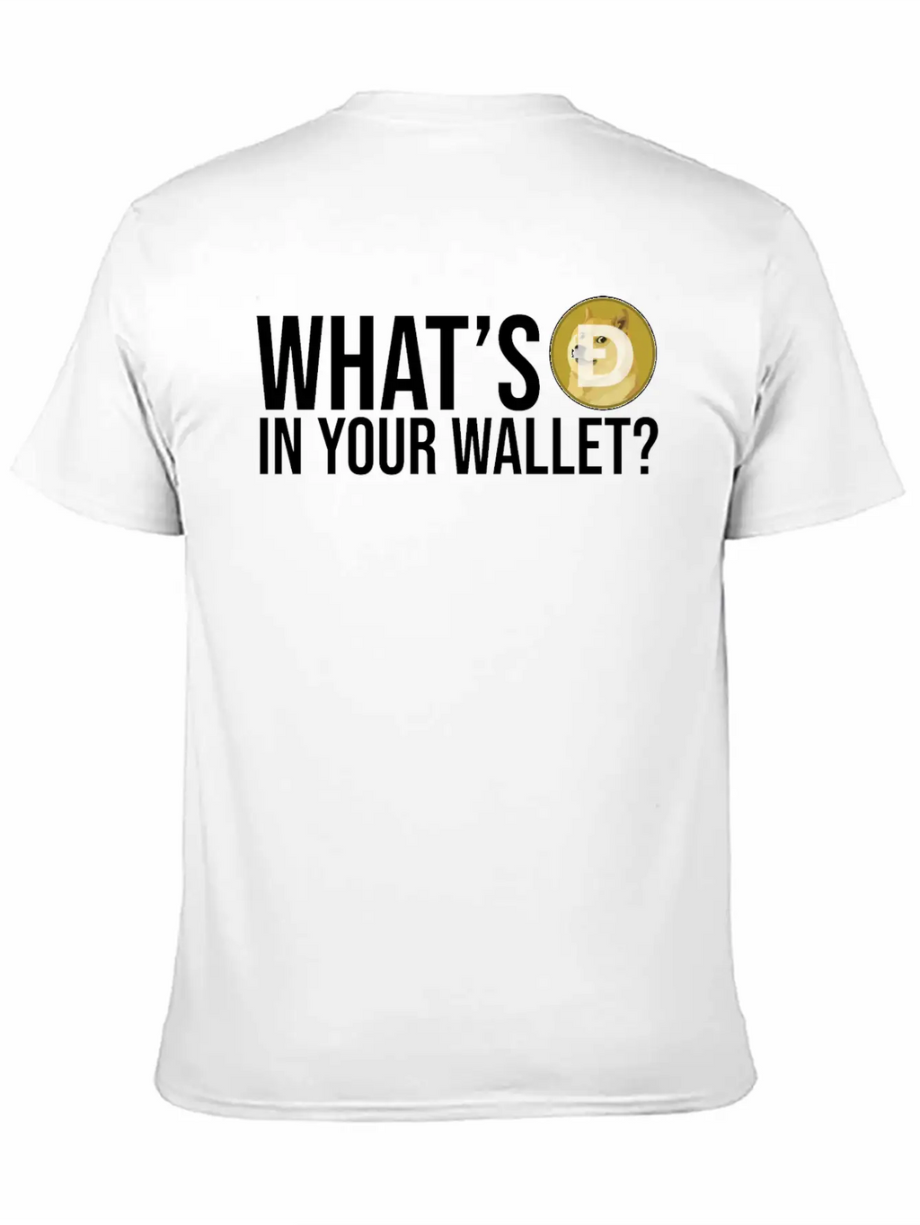 Dogecoin DOGE HODL Cryptocurrency Breathable Soft Cotton T-Shirt – Timeless Casual Look