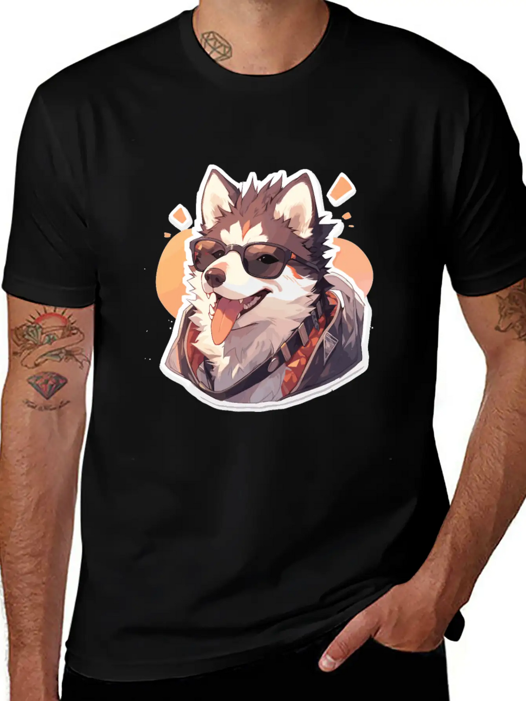 Dogs Pet Dog Owner Dog Lover Animal Stylish Everyday T-Shirt – Unisex Basic Cotton Tee
