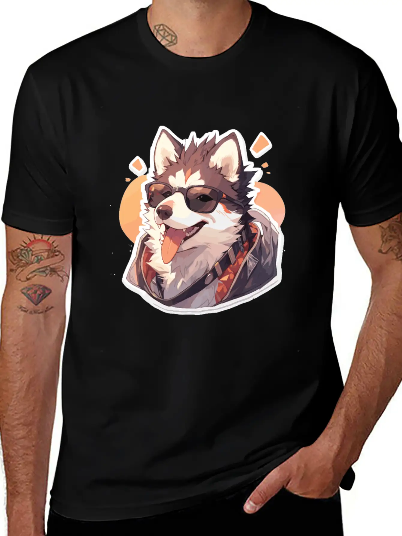 Dogs Pet Dog Owner Dog Lover Animal Stylish Everyday T-Shirt – Unisex Basic Cotton Tee