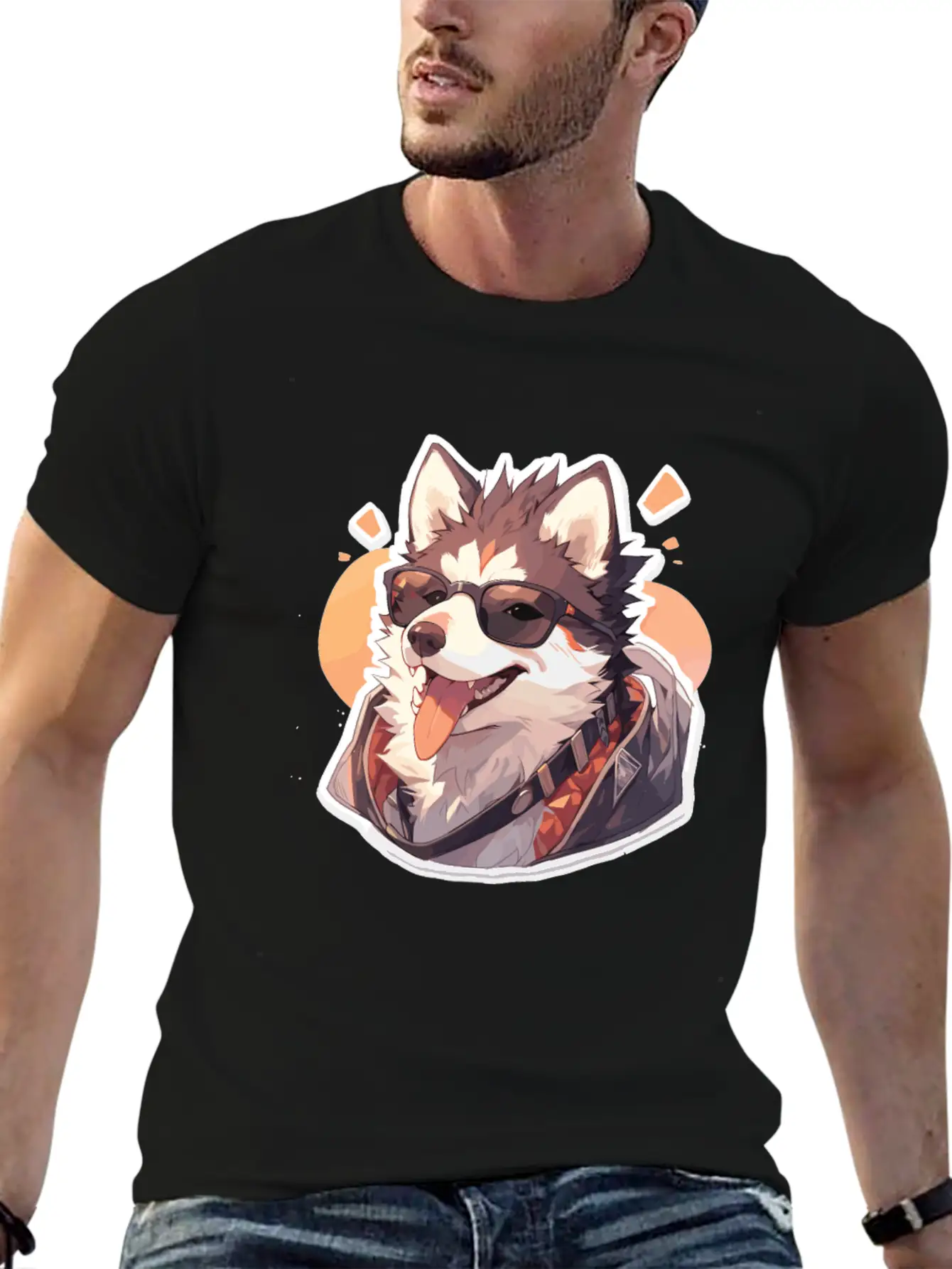 Dogs Pet Dog Owner Dog Lover Animal Stylish Everyday T-Shirt – Unisex Basic Cotton Tee