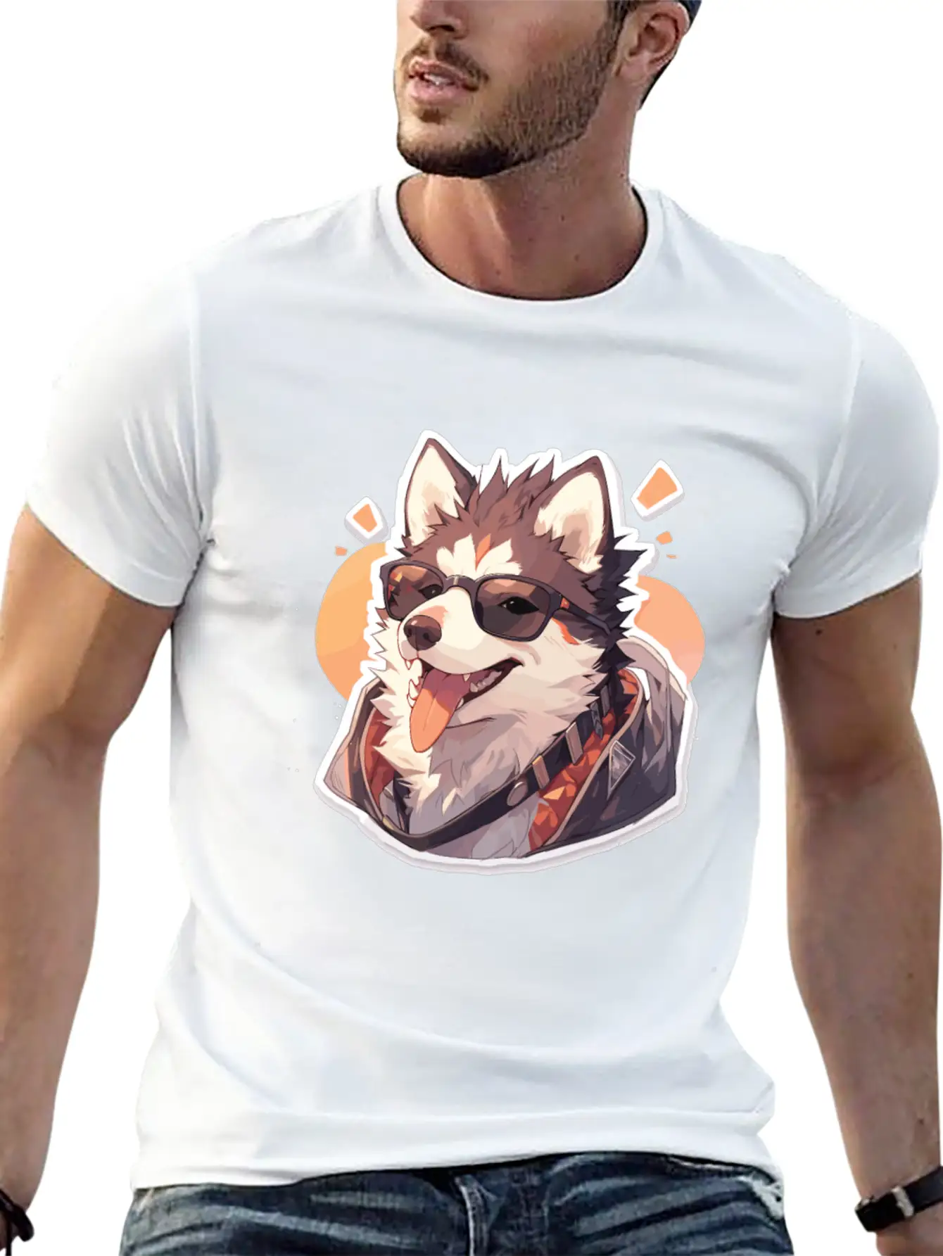 Dogs Pet Dog Owner Dog Lover Animal Stylish Everyday T-Shirt – Unisex Basic Cotton Tee