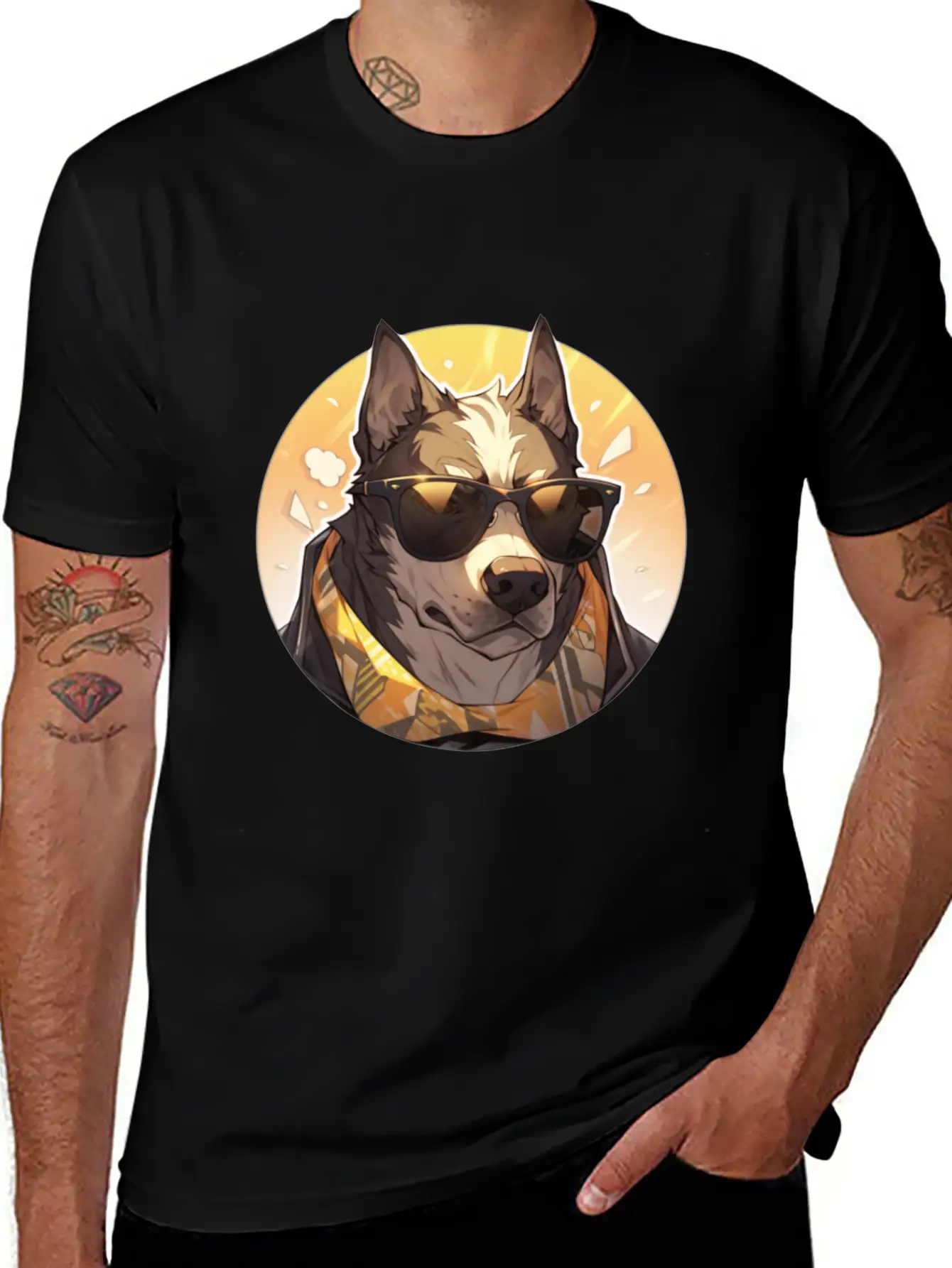 Dogs Pet Dog Owner Dog Lover Animal Unisex Short Sleeve Soft Cotton T-Shirt – Casual Everyday Wear