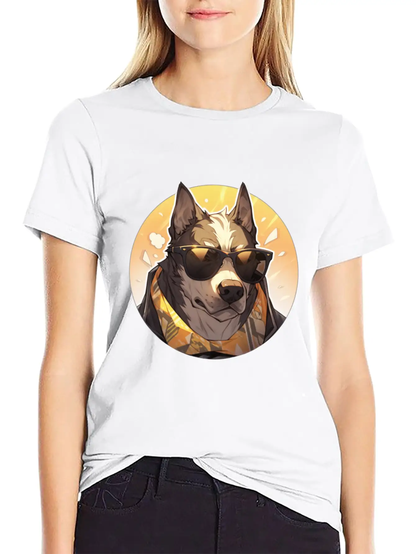 Dogs Pet Dog Owner Dog Lover Animal Unisex Short Sleeve Soft Cotton T-Shirt – Casual Everyday Wear
