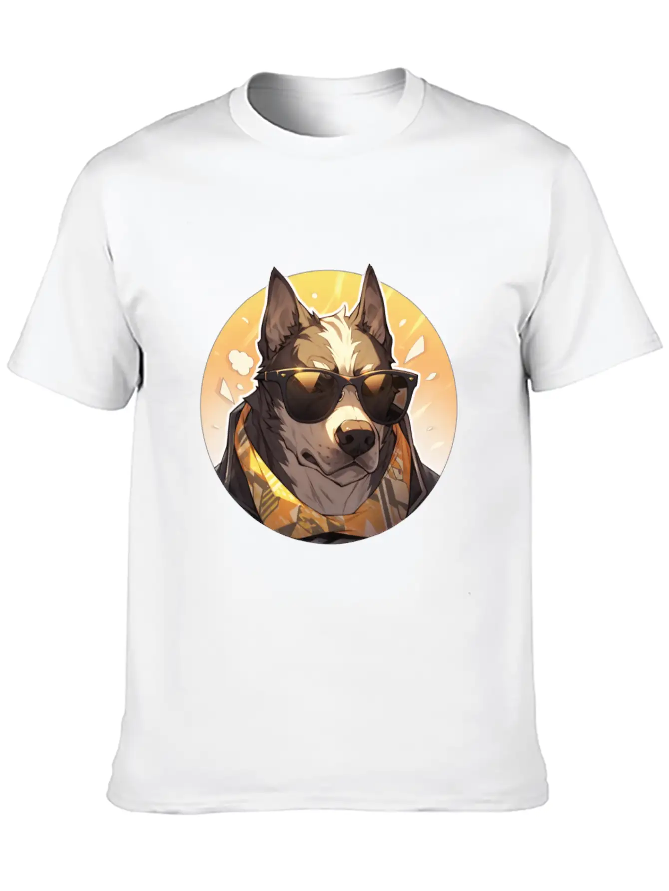 Dogs Pet Dog Owner Dog Lover Animal Unisex Short Sleeve Soft Cotton T-Shirt – Casual Everyday Wear