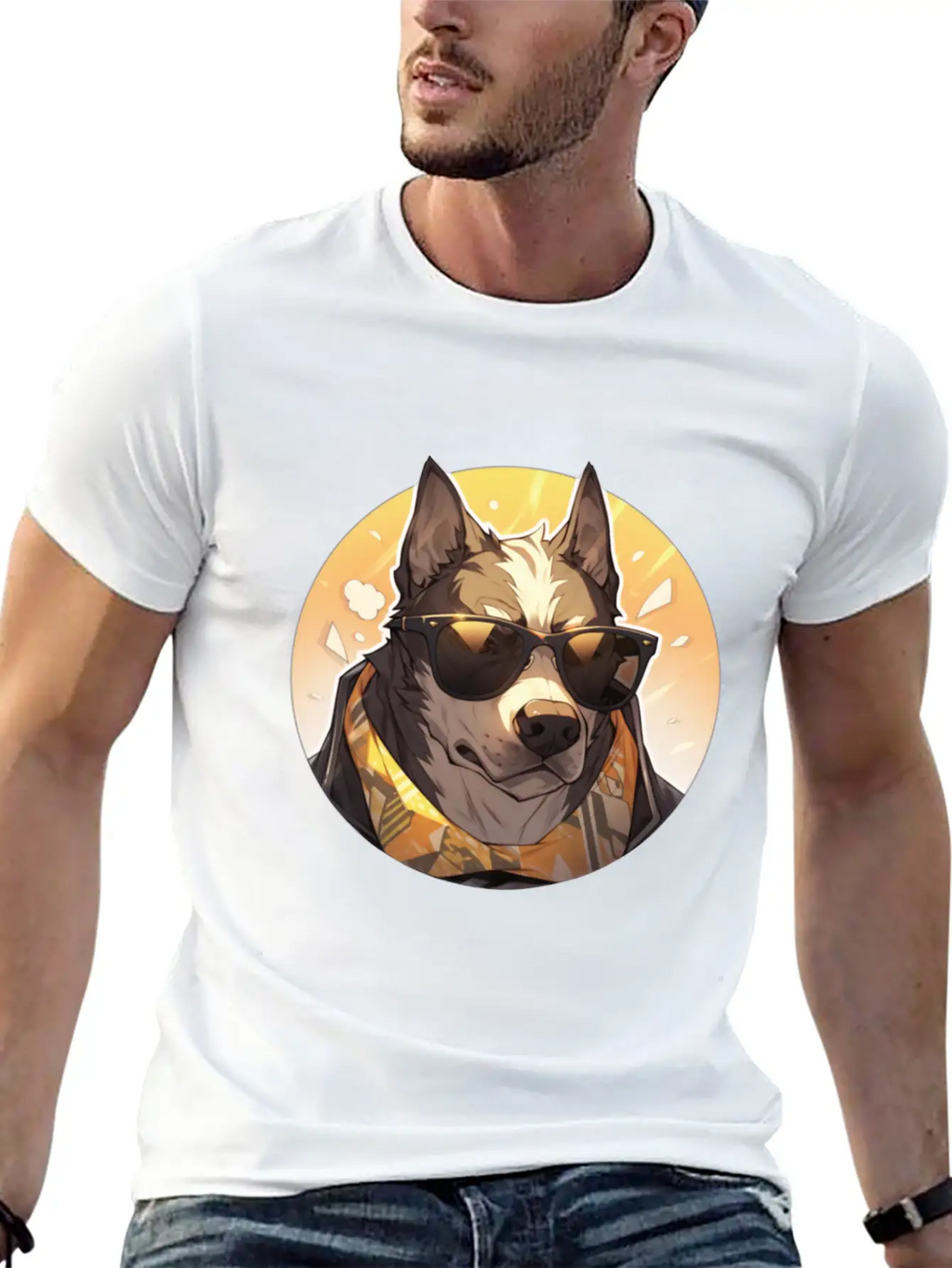 Dogs Pet Dog Owner Dog Lover Animal Unisex Short Sleeve Soft Cotton T-Shirt – Casual Everyday Wear