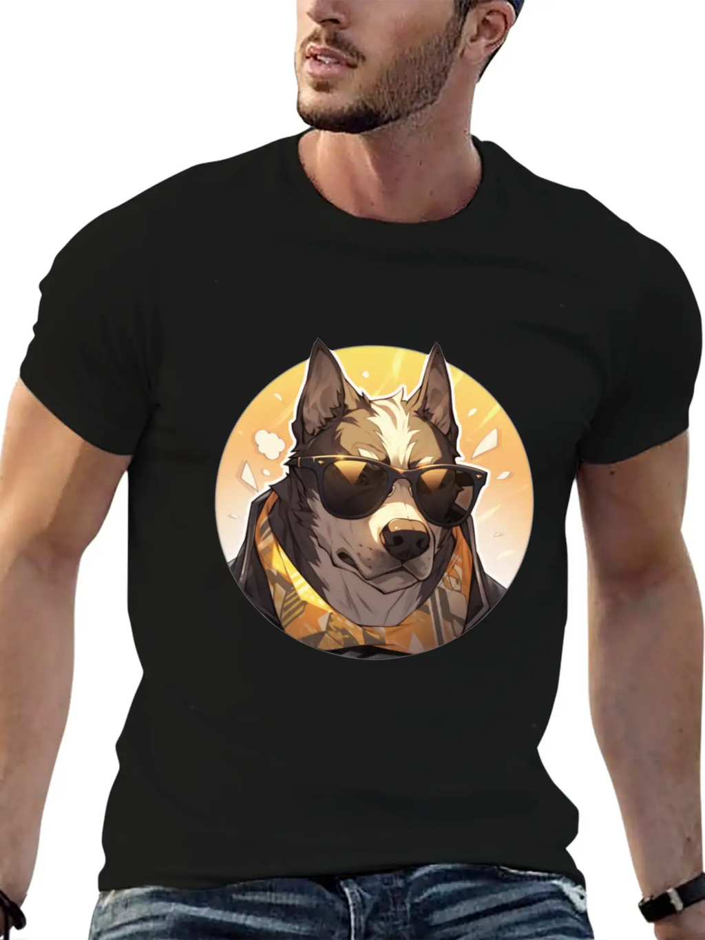 Dogs Pet Dog Owner Dog Lover Animal Unisex Short Sleeve Soft Cotton T-Shirt – Casual Everyday Wear
