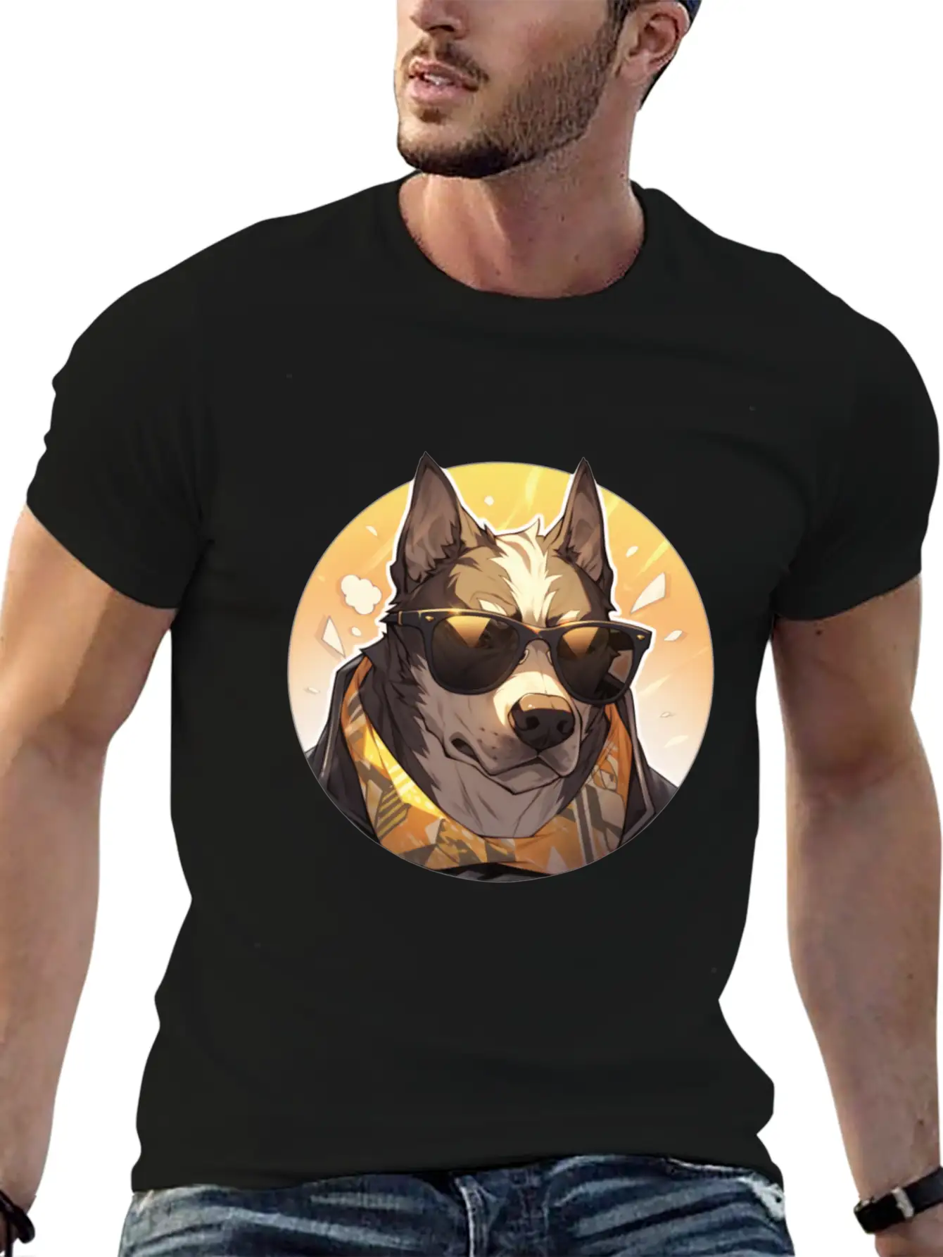 Dogs Pet Dog Owner Dog Lover Animal Unisex Short Sleeve Soft Cotton T-Shirt – Casual Everyday Wear