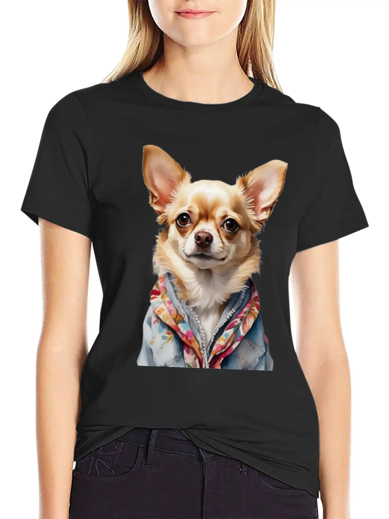 Dog's Unique Coat Essential Cotton Tee For Daily Outfits – Unisex Style