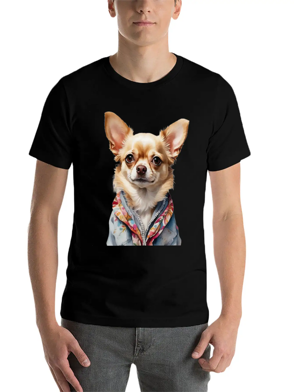Dog's Unique Coat Essential Cotton Tee For Daily Outfits – Unisex Style