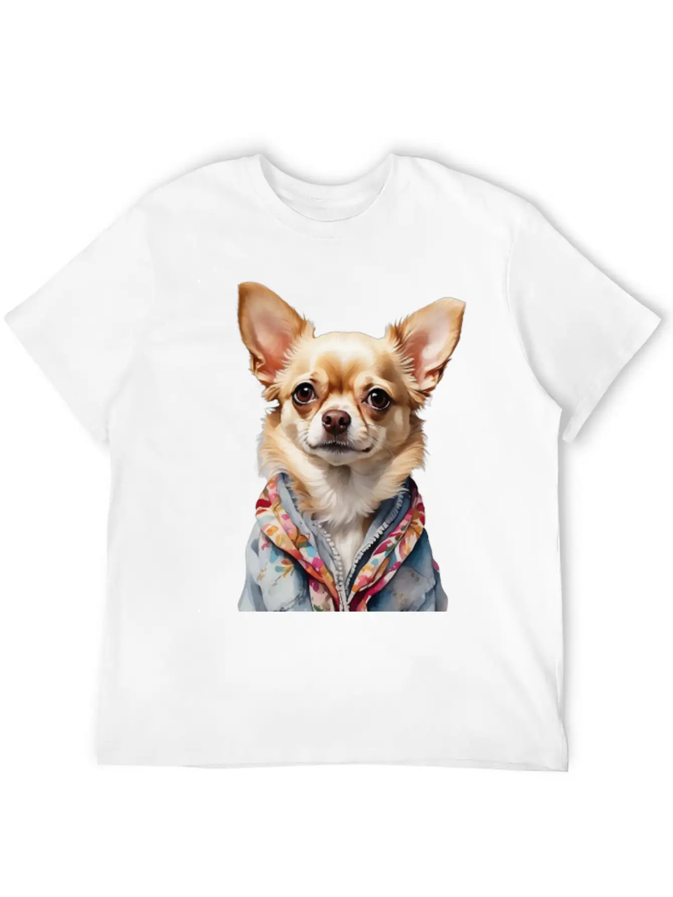 Dog's Unique Coat Essential Cotton Tee For Daily Outfits – Unisex Style