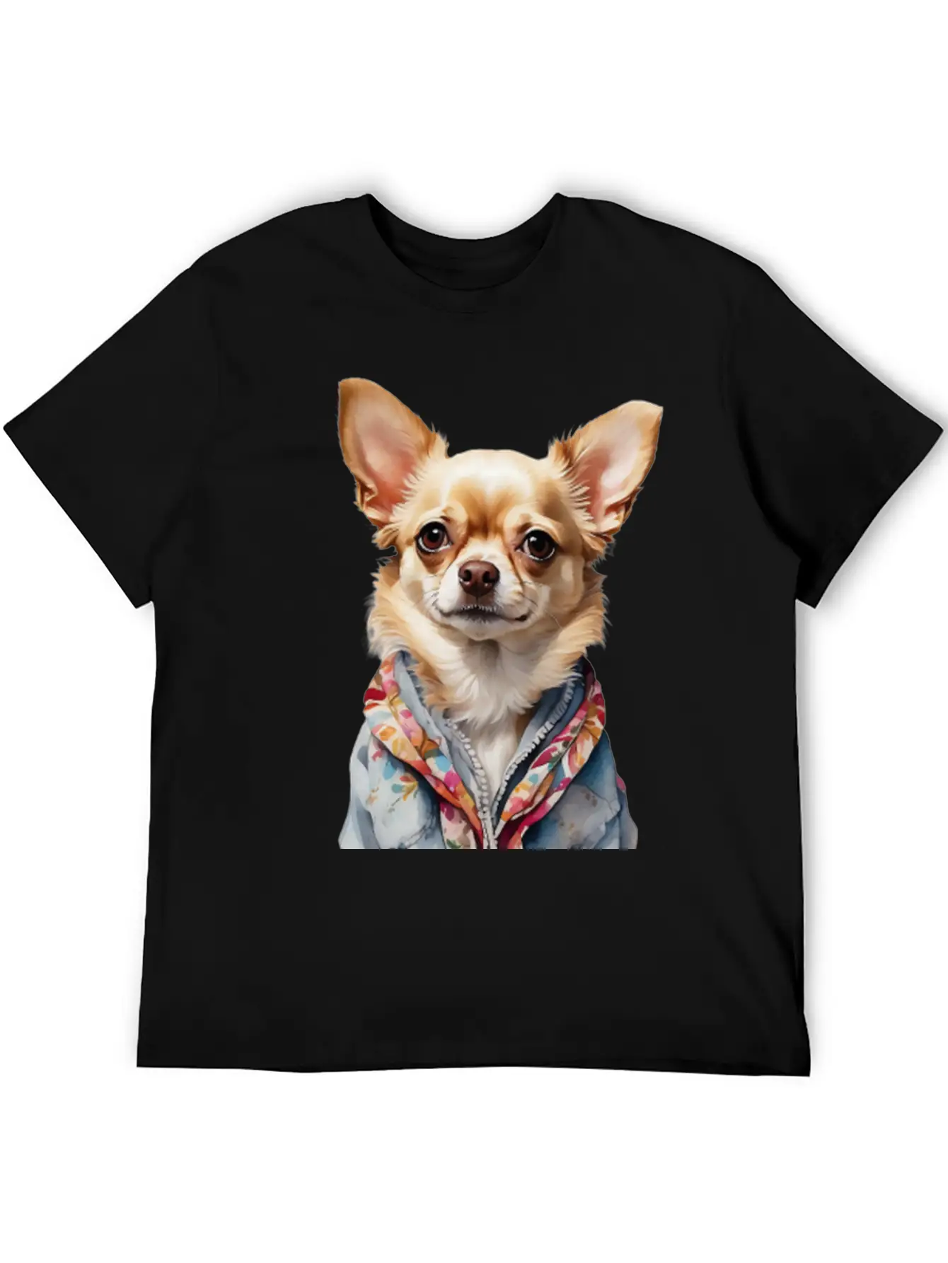 Dog's Unique Coat Essential Cotton Tee For Daily Outfits – Unisex Style