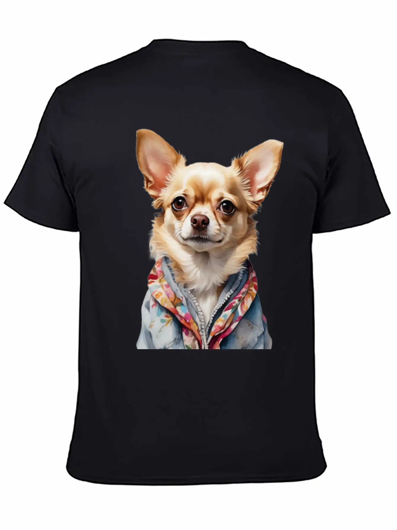 Dog's Unique Coat Essential Cotton Tee For Daily Outfits – Unisex Style