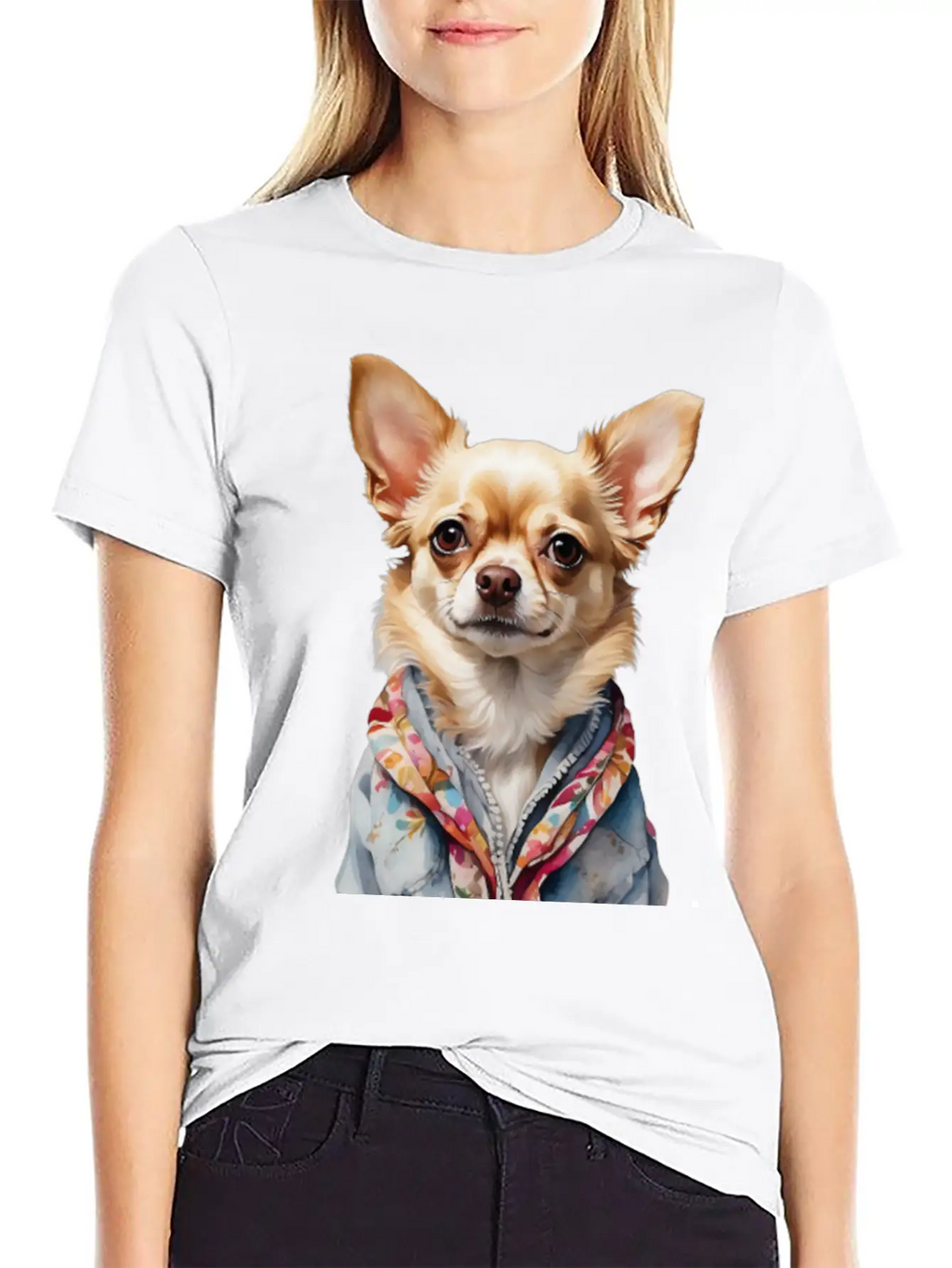 Dog's Unique Coat Essential Cotton Tee For Daily Outfits – Unisex Style