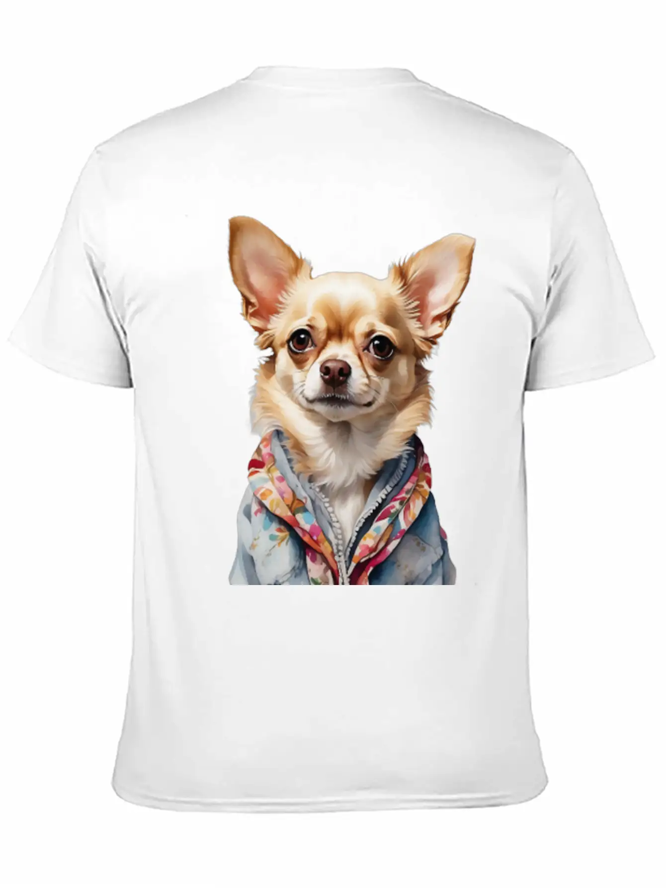 Dog's Unique Coat Essential Cotton Tee For Daily Outfits – Unisex Style