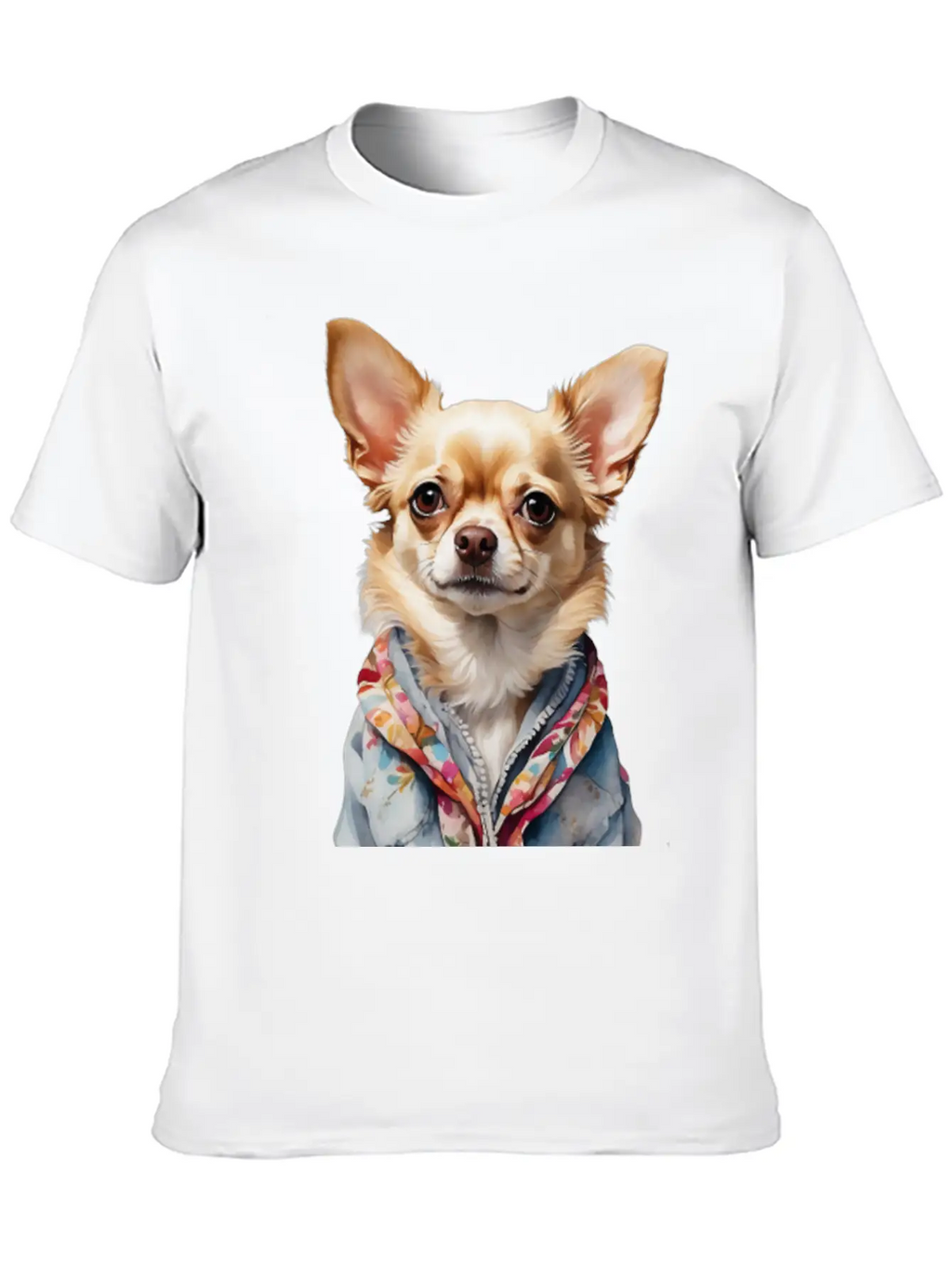 Dog's Unique Coat Essential Cotton Tee For Daily Outfits – Unisex Style