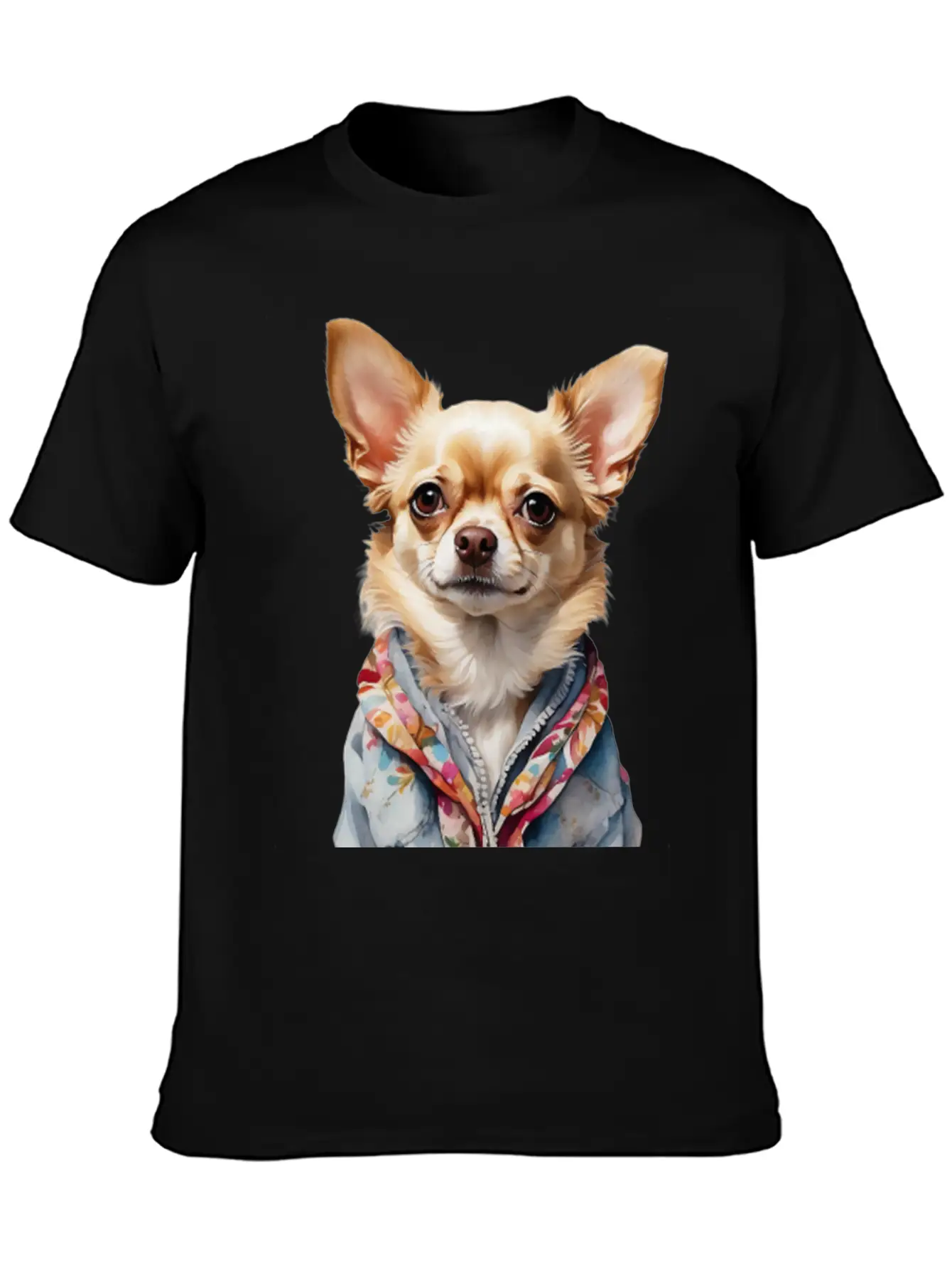 Dog's Unique Coat Essential Cotton Tee For Daily Outfits – Unisex Style