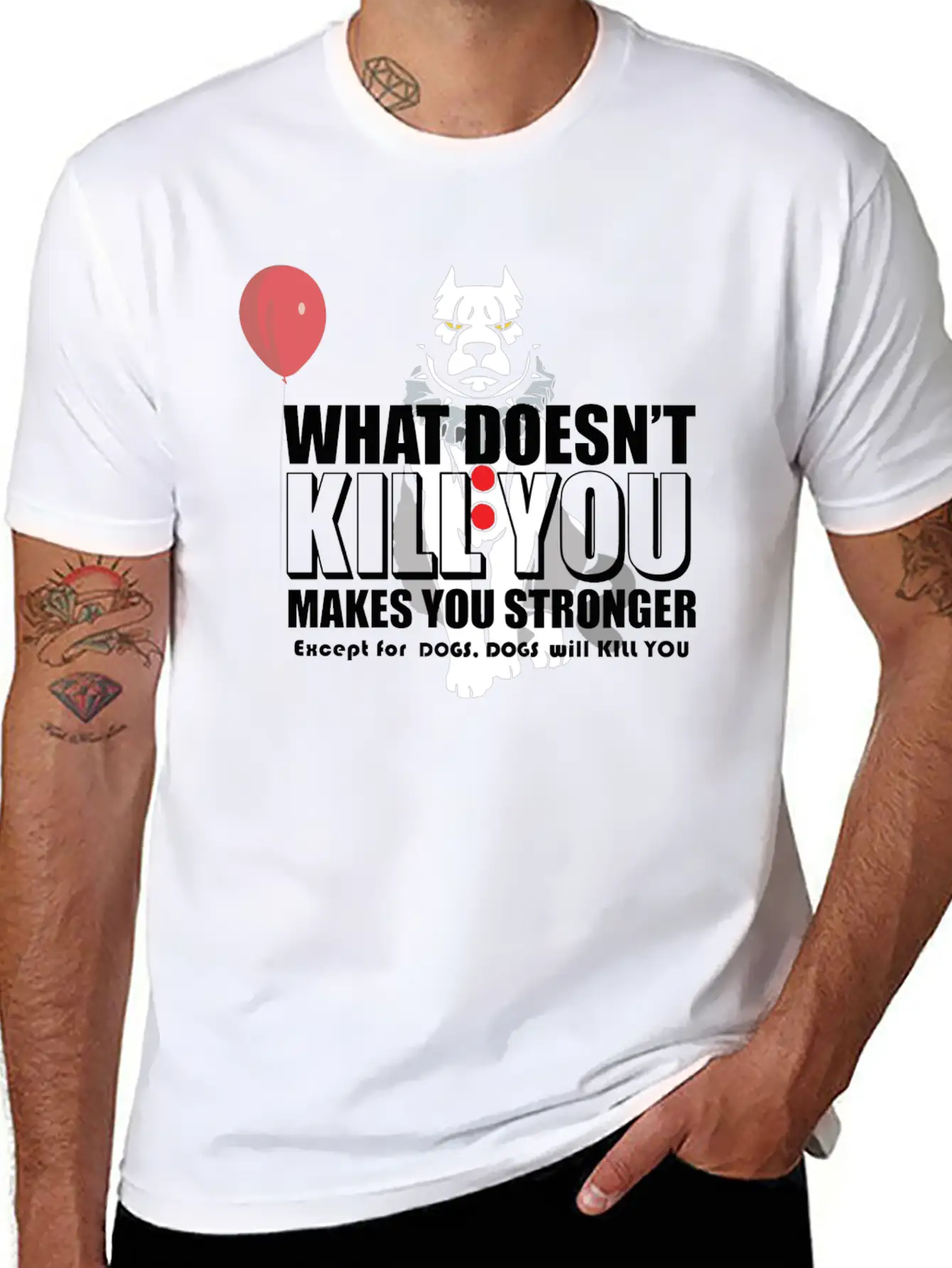Dogs Will Kill You Essential Cotton Tee For Daily Outfits – Unisex Style