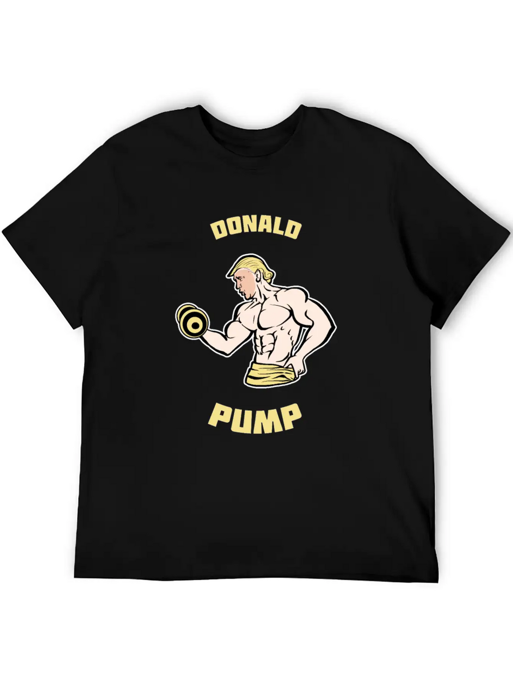 Donald Pump Shirt Gym Political US President Vote Essential Cotton Tee For Daily Outfits – Unisex Style
