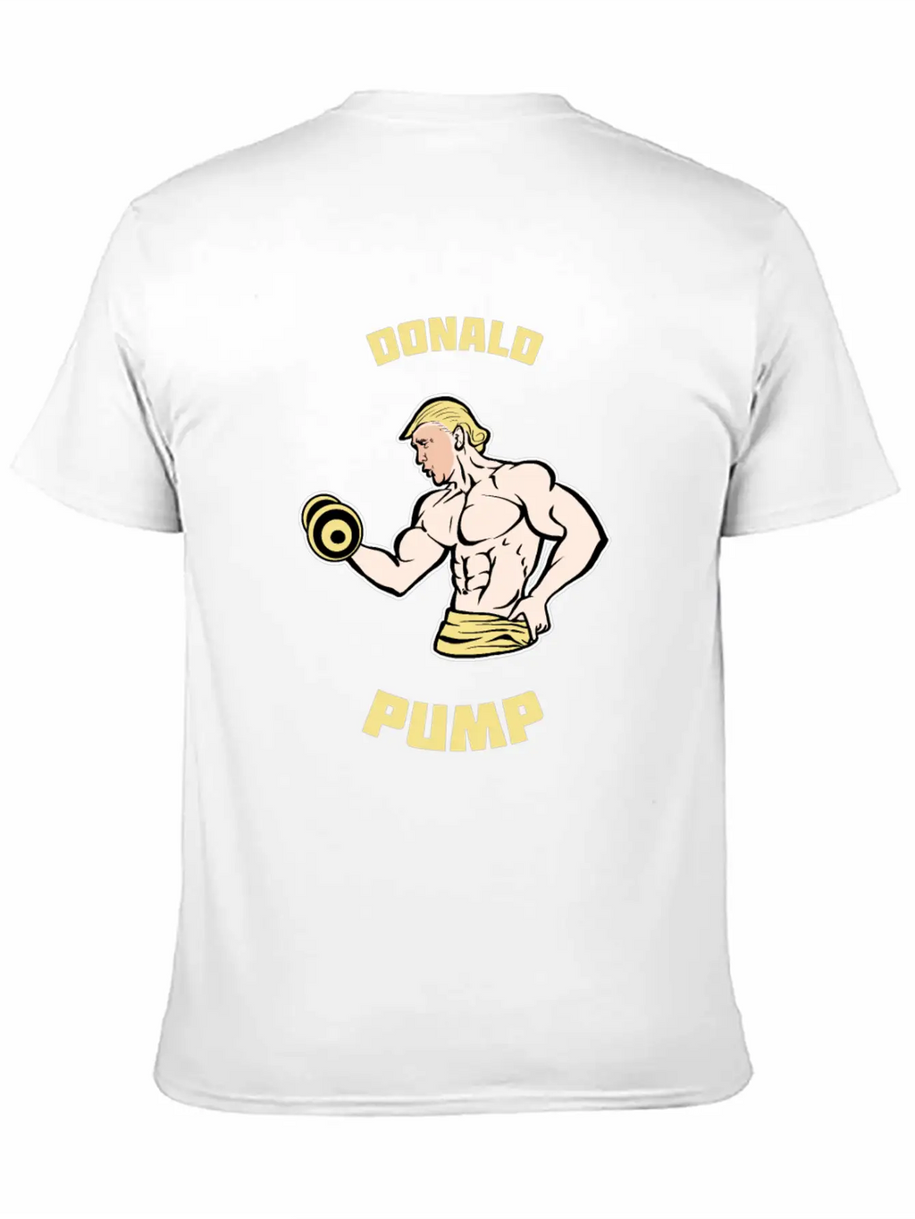 Donald Pump Shirt Gym Political US President Vote Essential Cotton Tee For Daily Outfits – Unisex Style