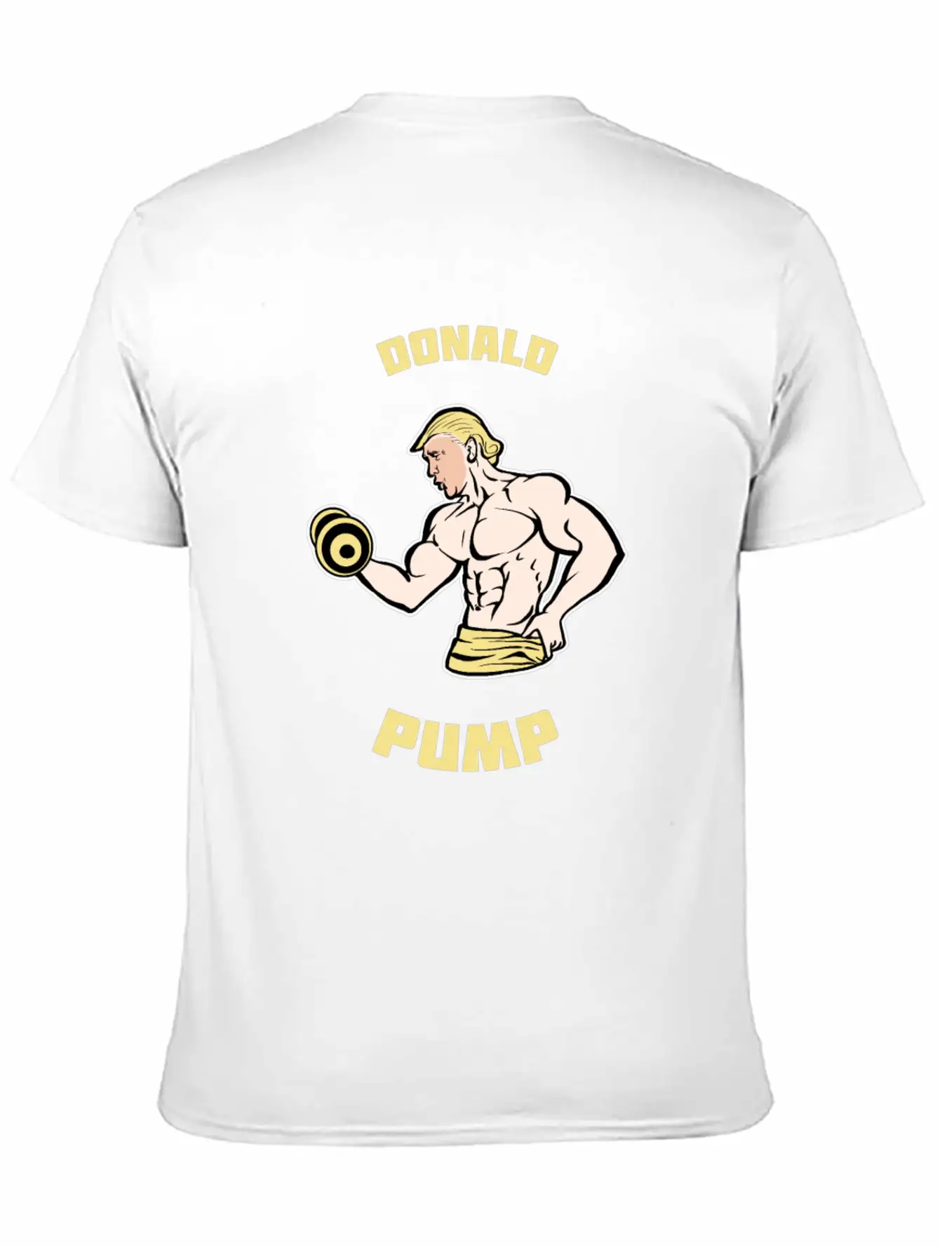 Donald Pump Shirt Gym Political US President Vote Essential Cotton Tee For Daily Outfits – Unisex Style