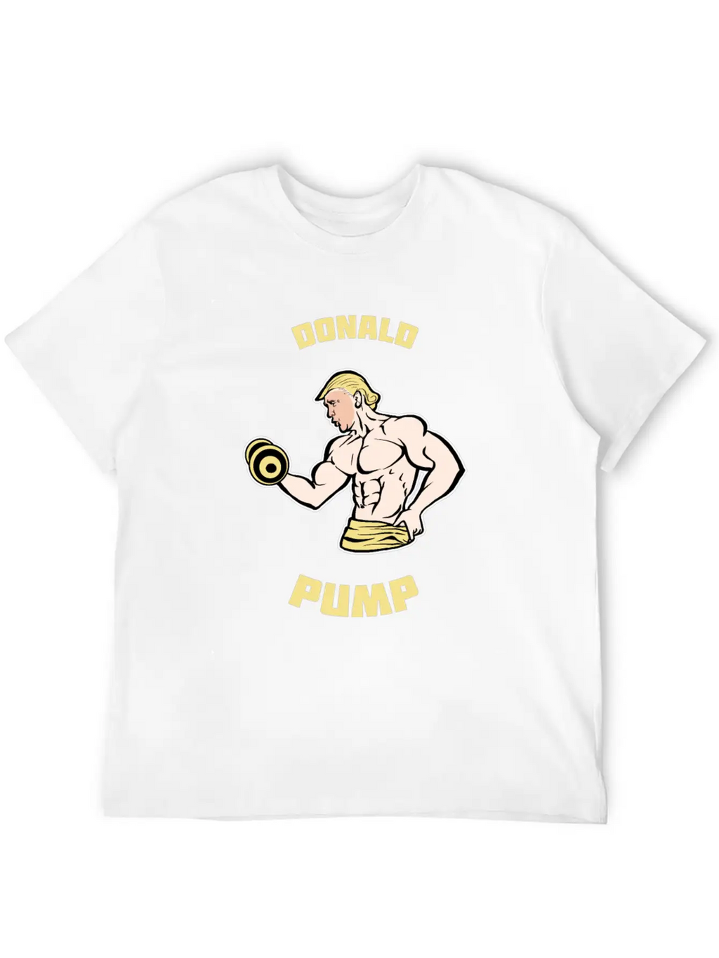 Donald Pump Shirt Gym Political US President Vote Essential Cotton Tee For Daily Outfits – Unisex Style