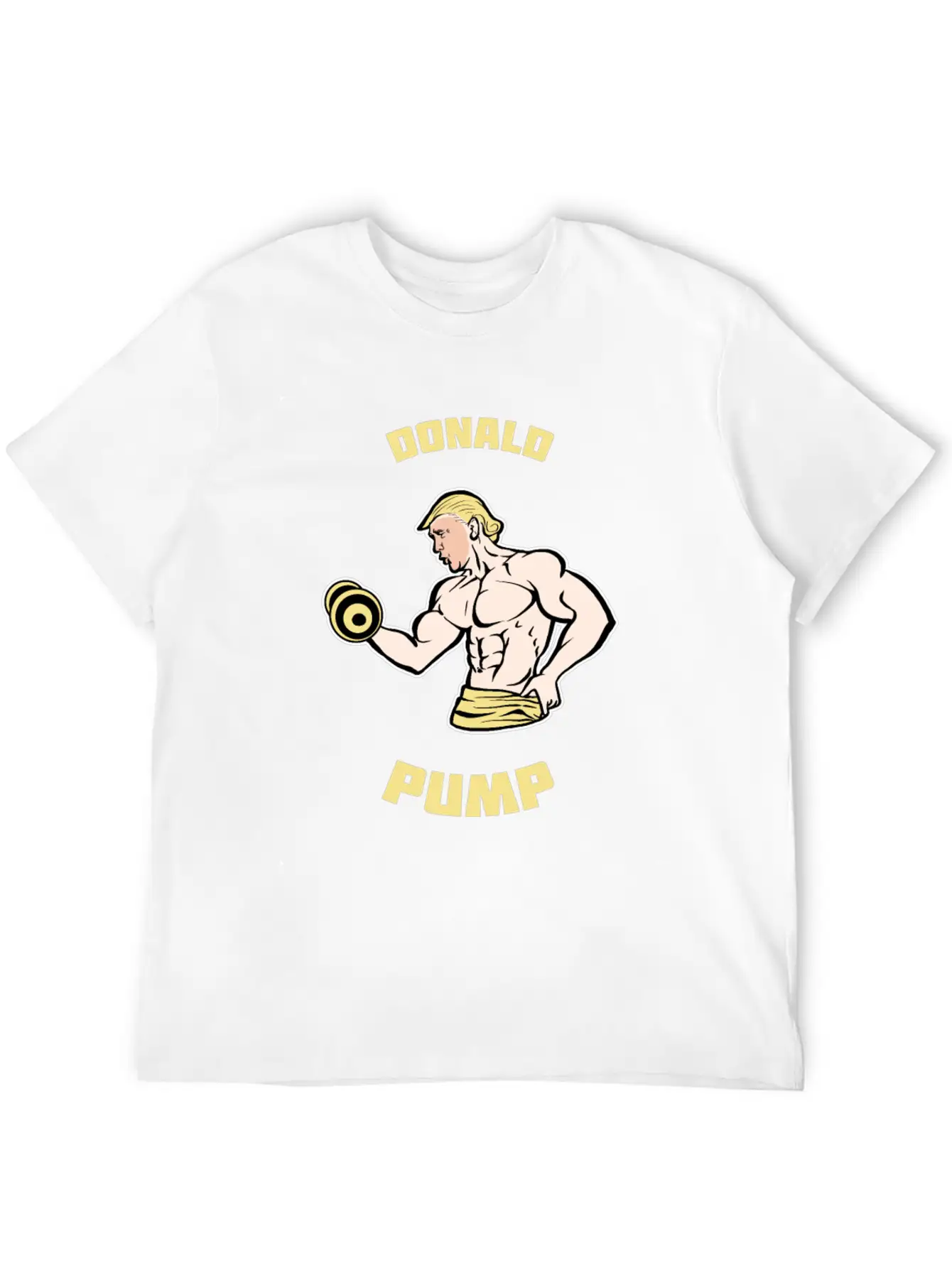 Donald Pump Shirt Gym Political US President Vote Essential Cotton Tee For Daily Outfits – Unisex Style