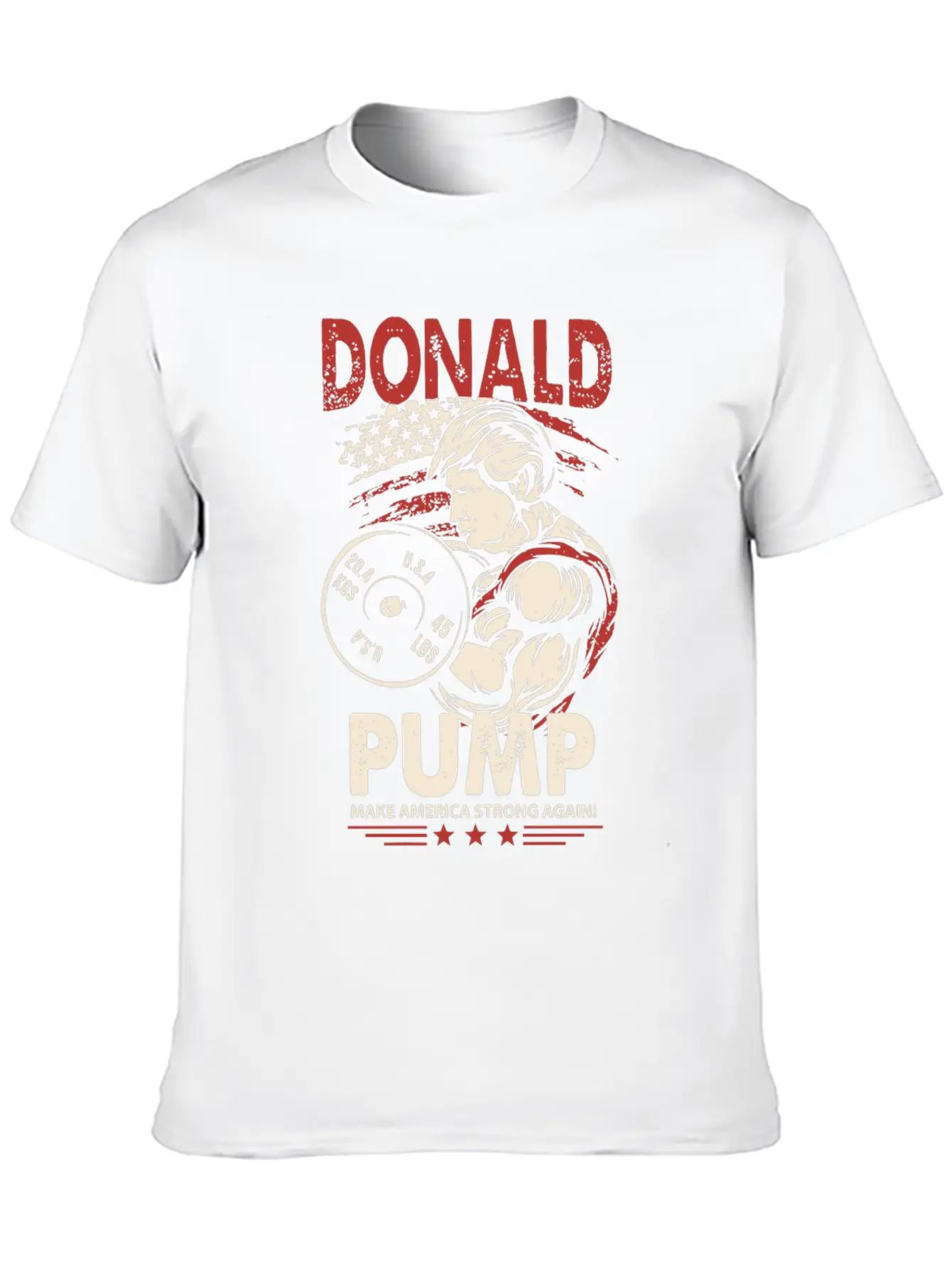 Donnald Pump Meme T Shirts Unisex Short Sleeve Soft Cotton T-Shirt – Casual Everyday Wear