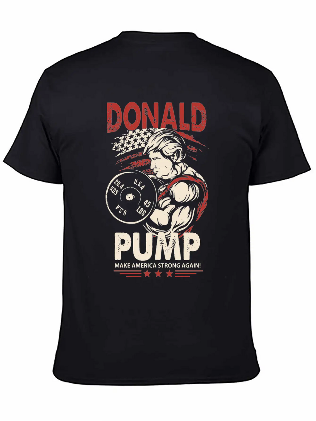 Donnald Pump Meme T Shirts Unisex Short Sleeve Soft Cotton T-Shirt – Casual Everyday Wear