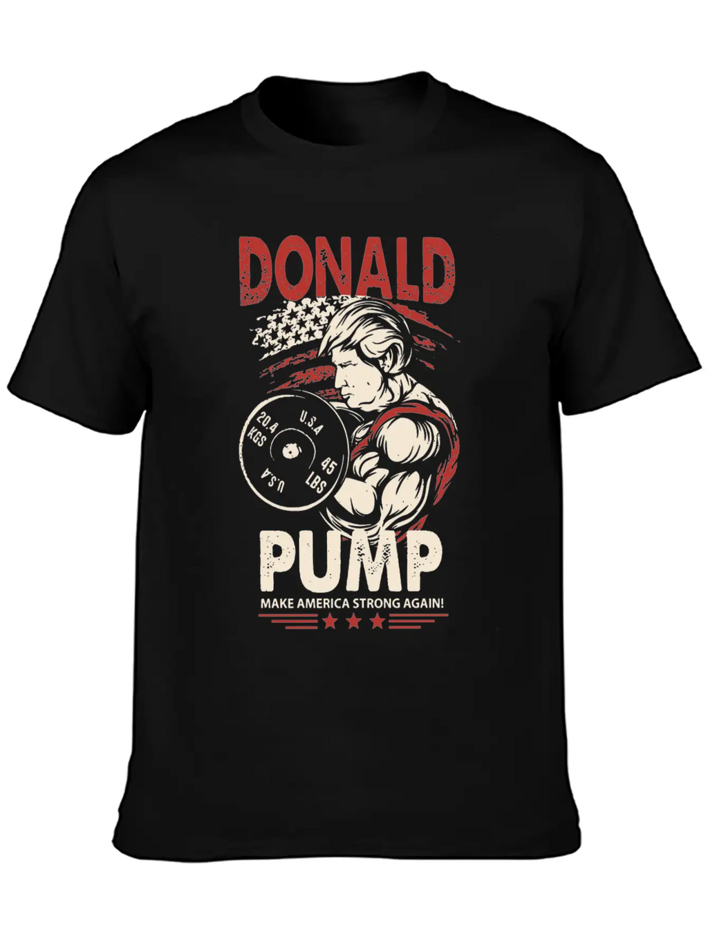 Donnald Pump Meme T Shirts Unisex Short Sleeve Soft Cotton T-Shirt – Casual Everyday Wear