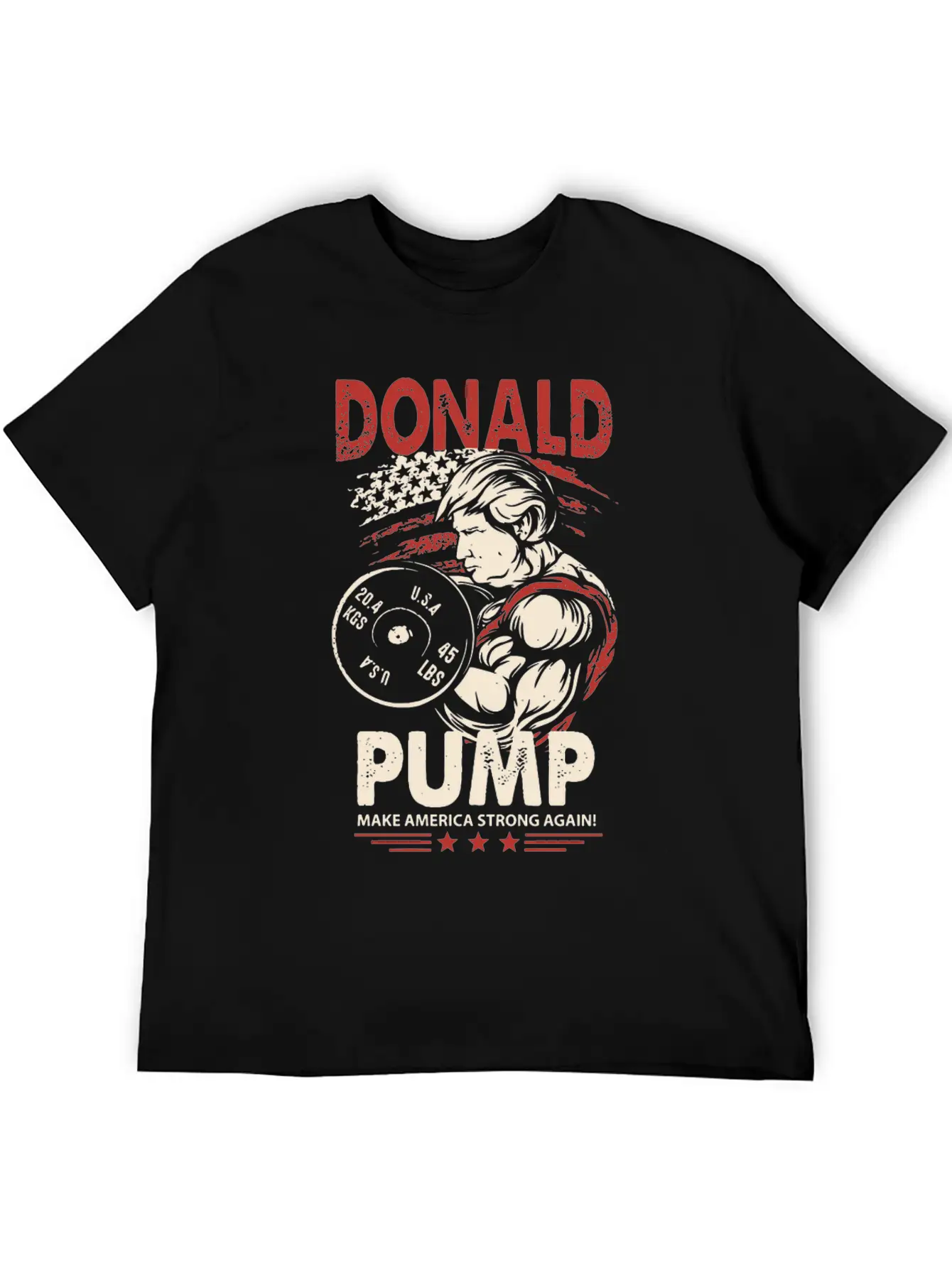 Donnald Pump Meme T Shirts Unisex Short Sleeve Soft Cotton T-Shirt – Casual Everyday Wear