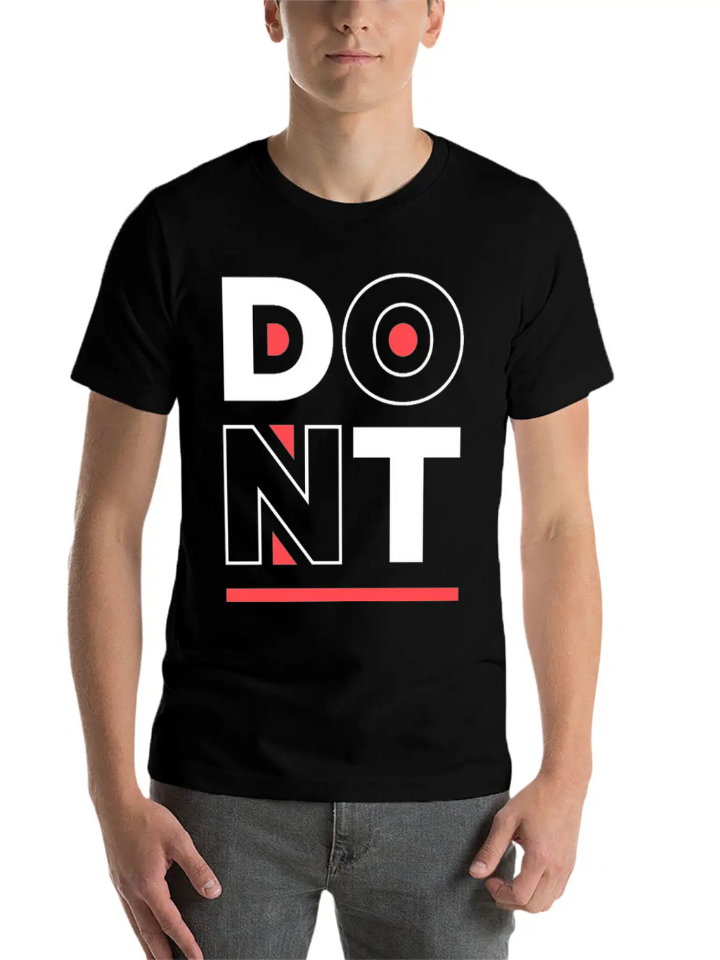 Don't Be Sad My Love Gift Motivation Breathable Soft Cotton T-Shirt – Timeless Casual Look